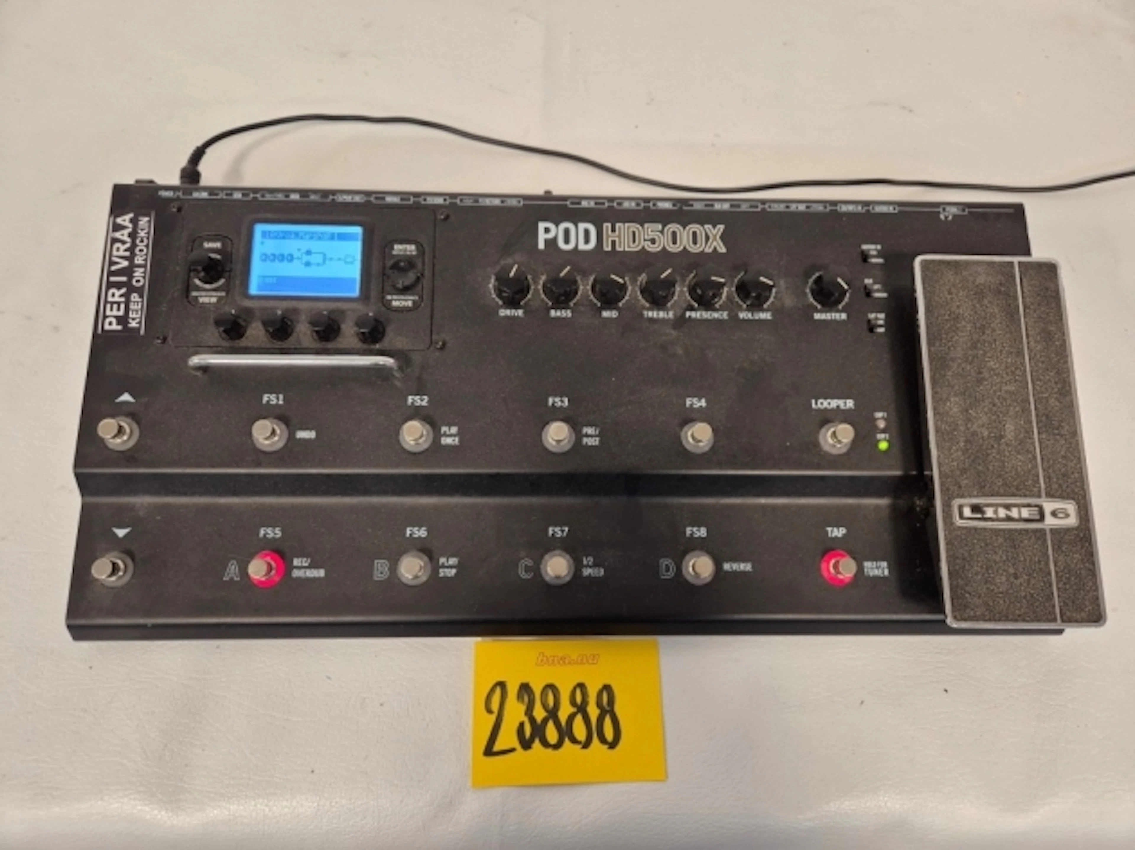 LINE 6 POD HD500X GITARR EFFEKTPROCESSOR