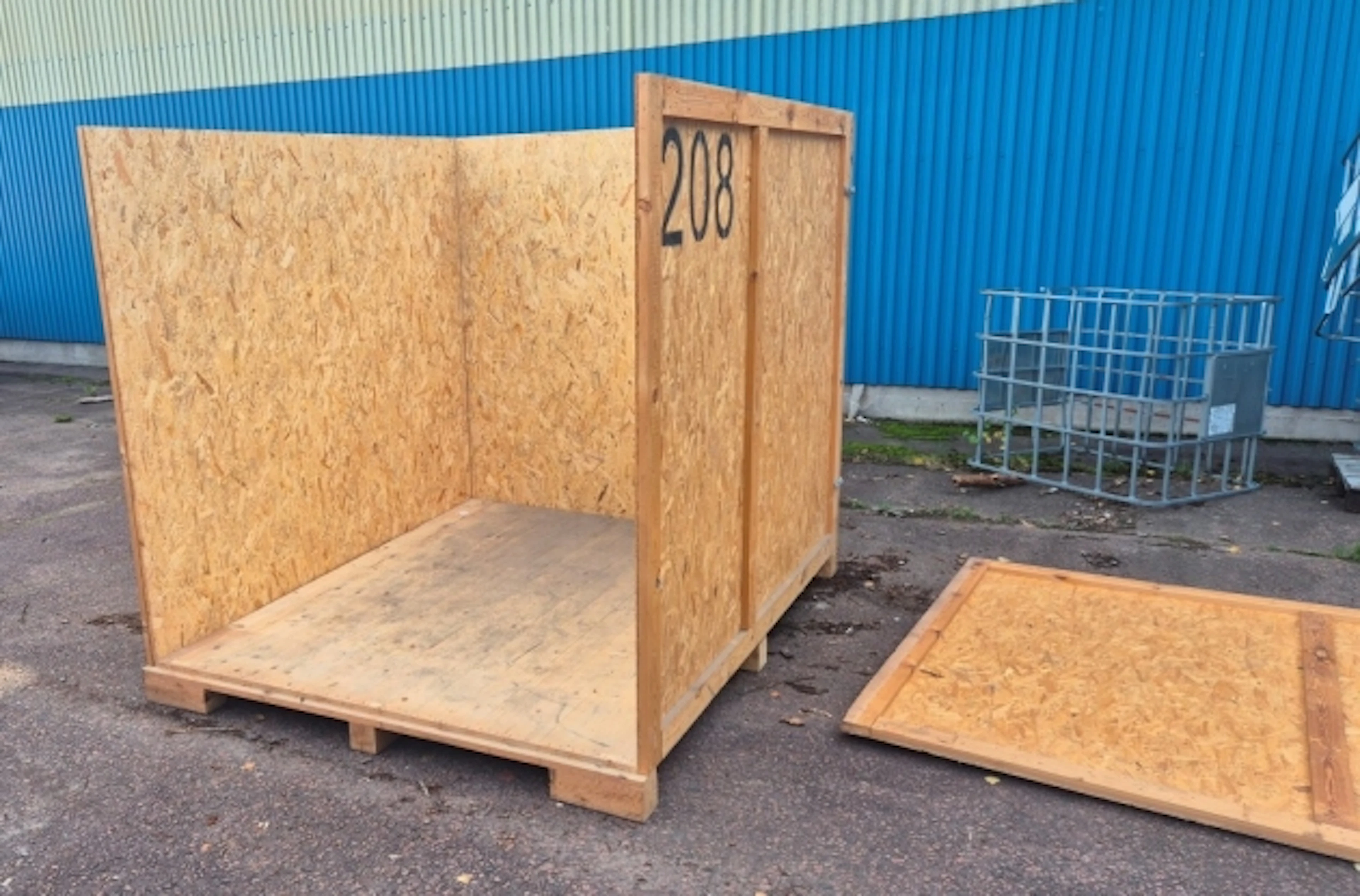 55st LASTLÅDOR 2,2X2X2 METER