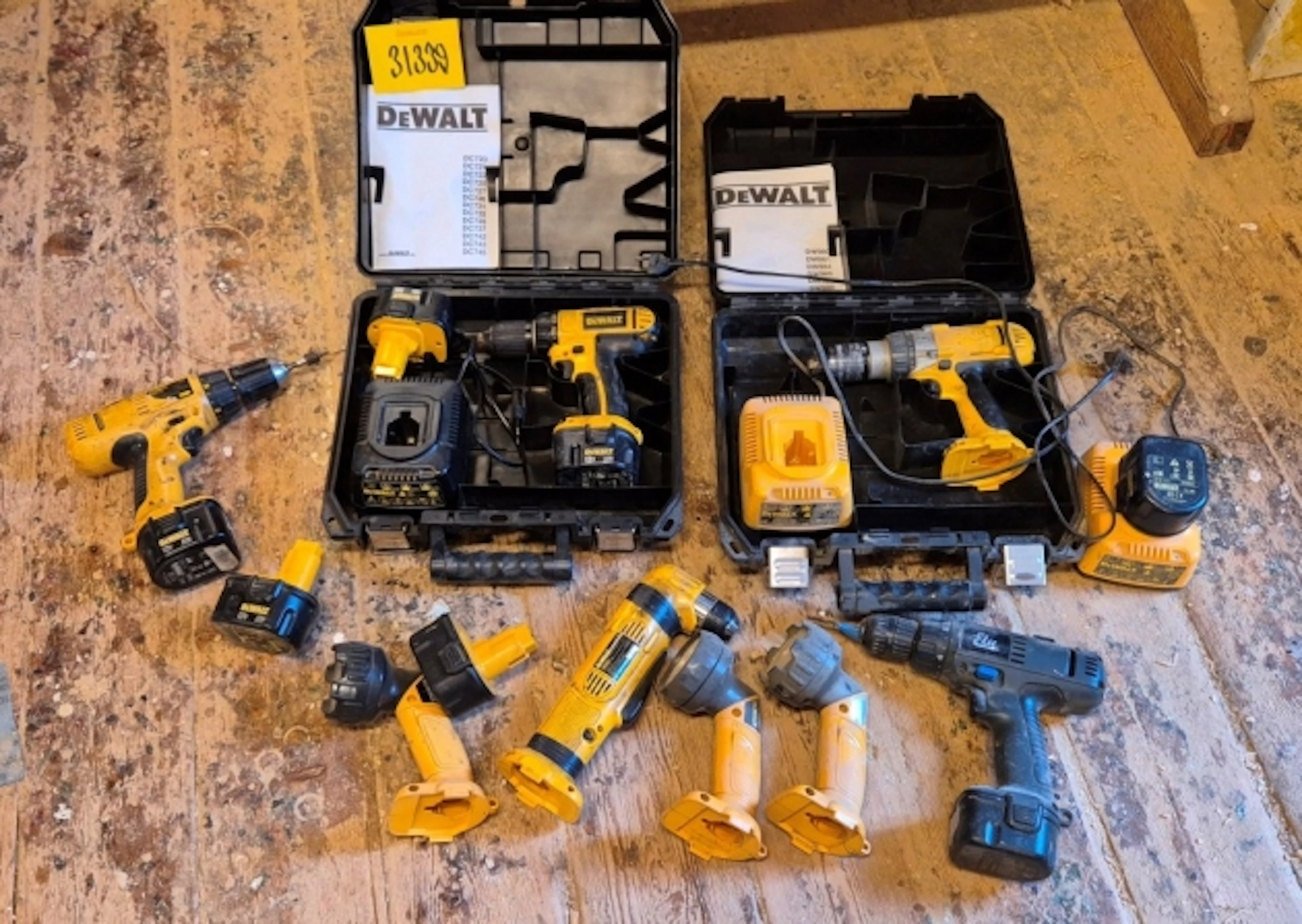 BATTERIMASKINER DEWALT