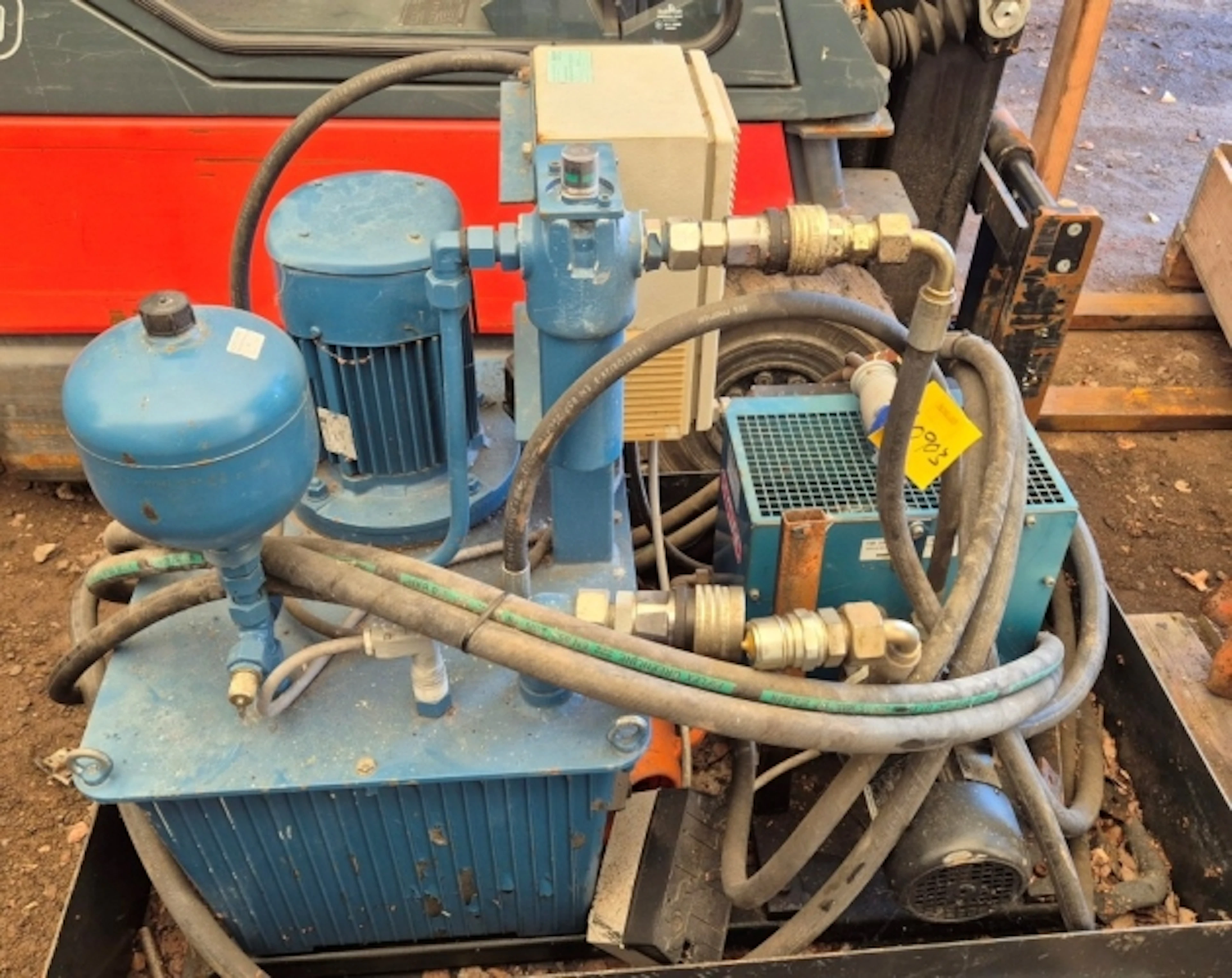 HYDRAULAGGREGAT REXROTH + OLJEKYLARE