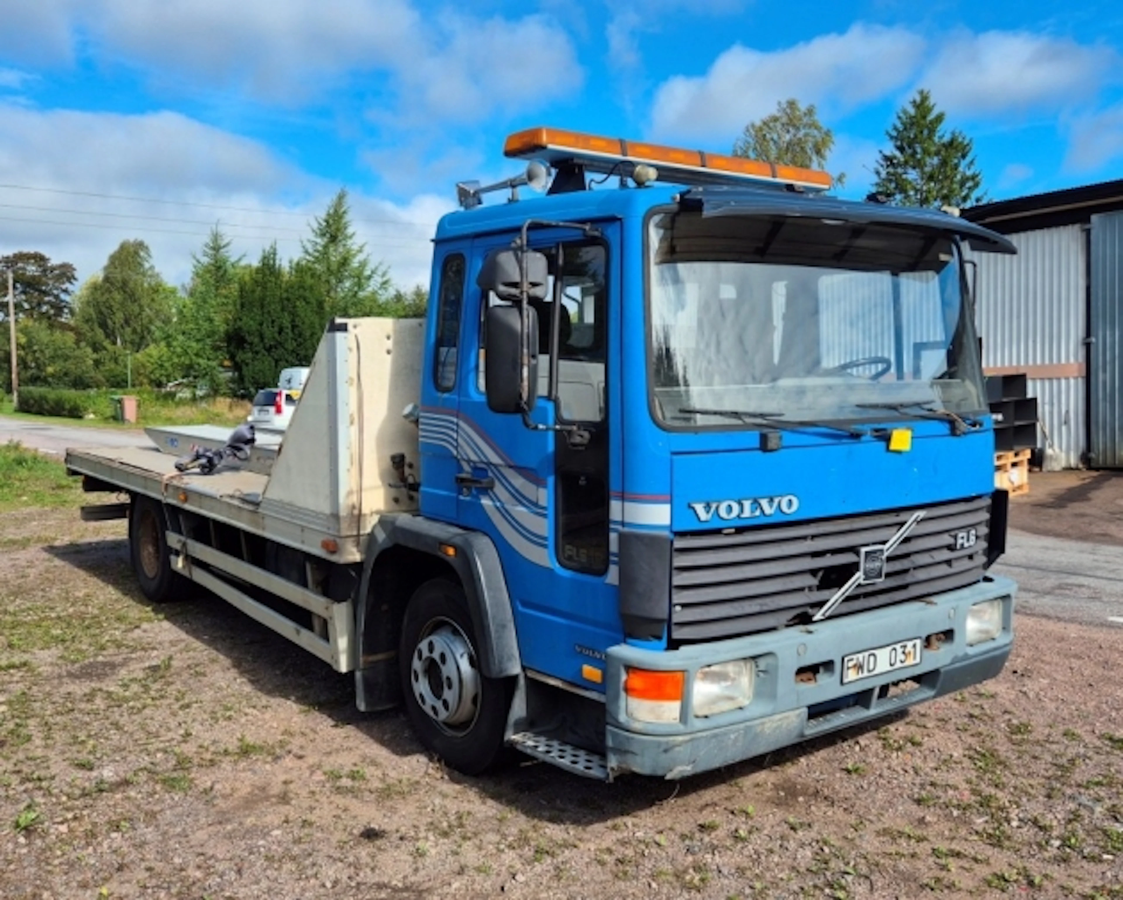 VOLVO FL612 MASKINTRANSPORT -1991 (FWD031)
