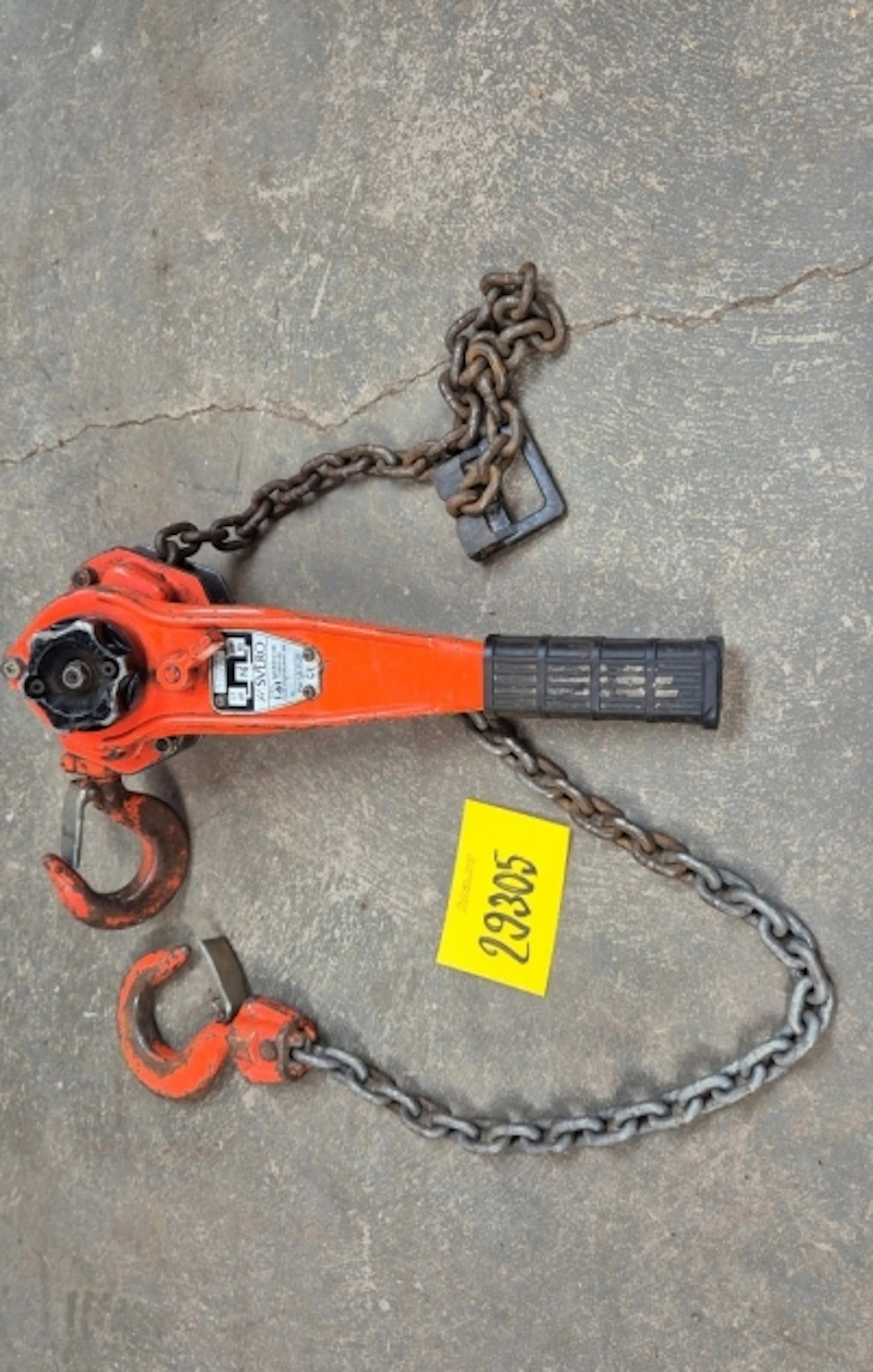 SPAKLYFTBLOCK SVERO 1,6-TON