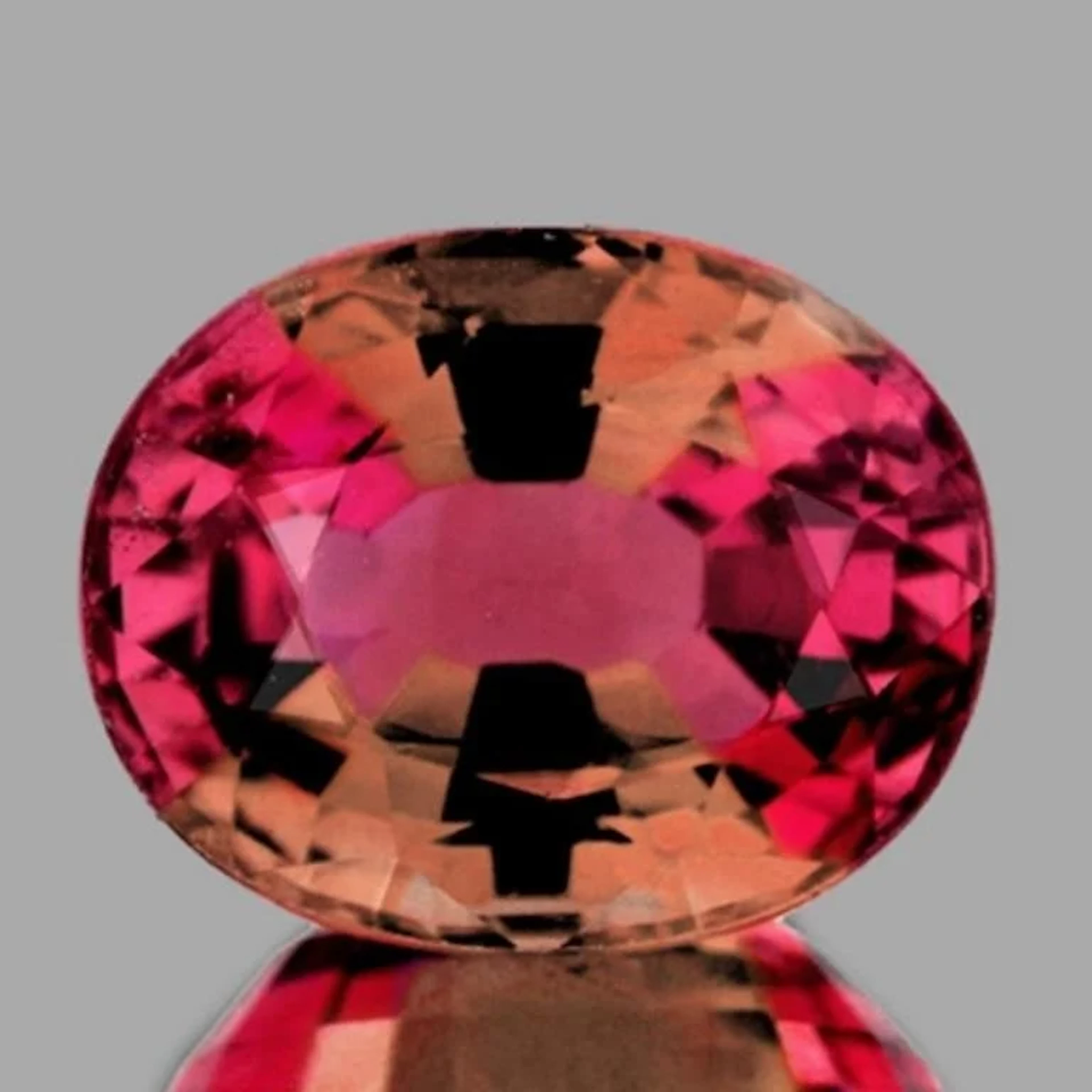 Natural Bi-Color Pink Tourmaline [VVS]