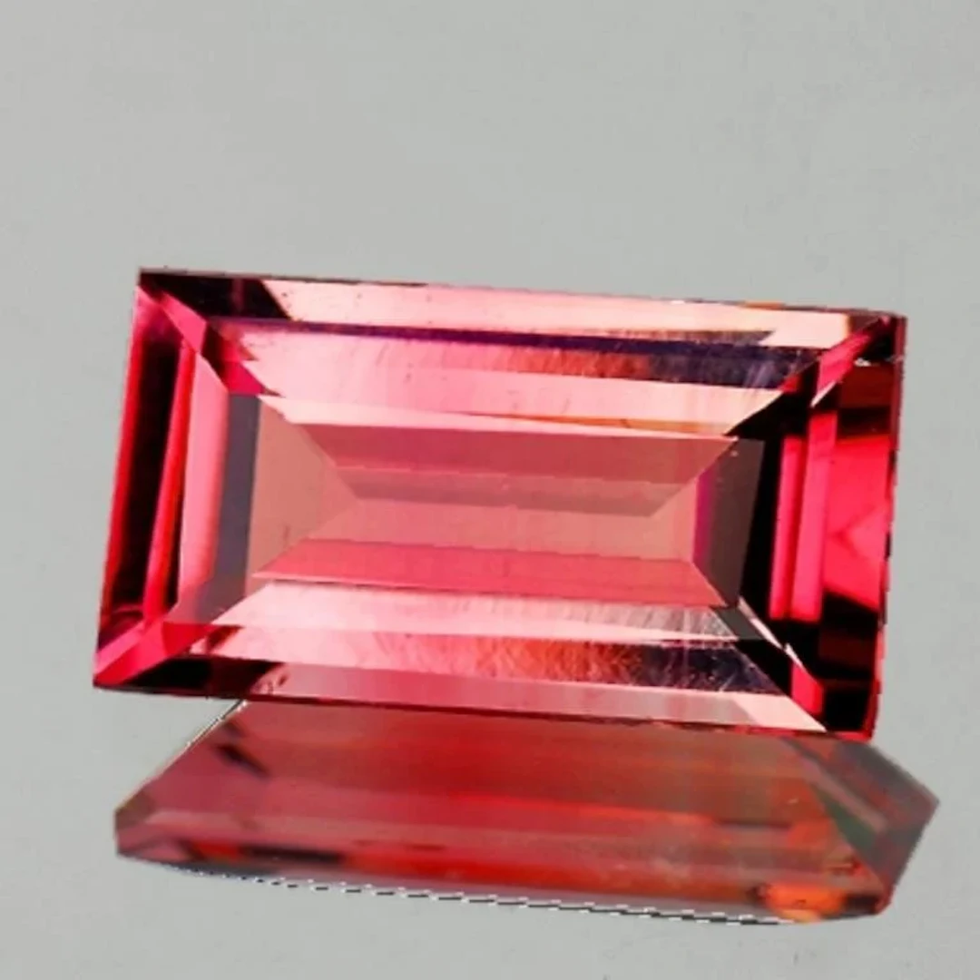 Natural Padparadscha Pink Tourmaline {Flawless-VVS