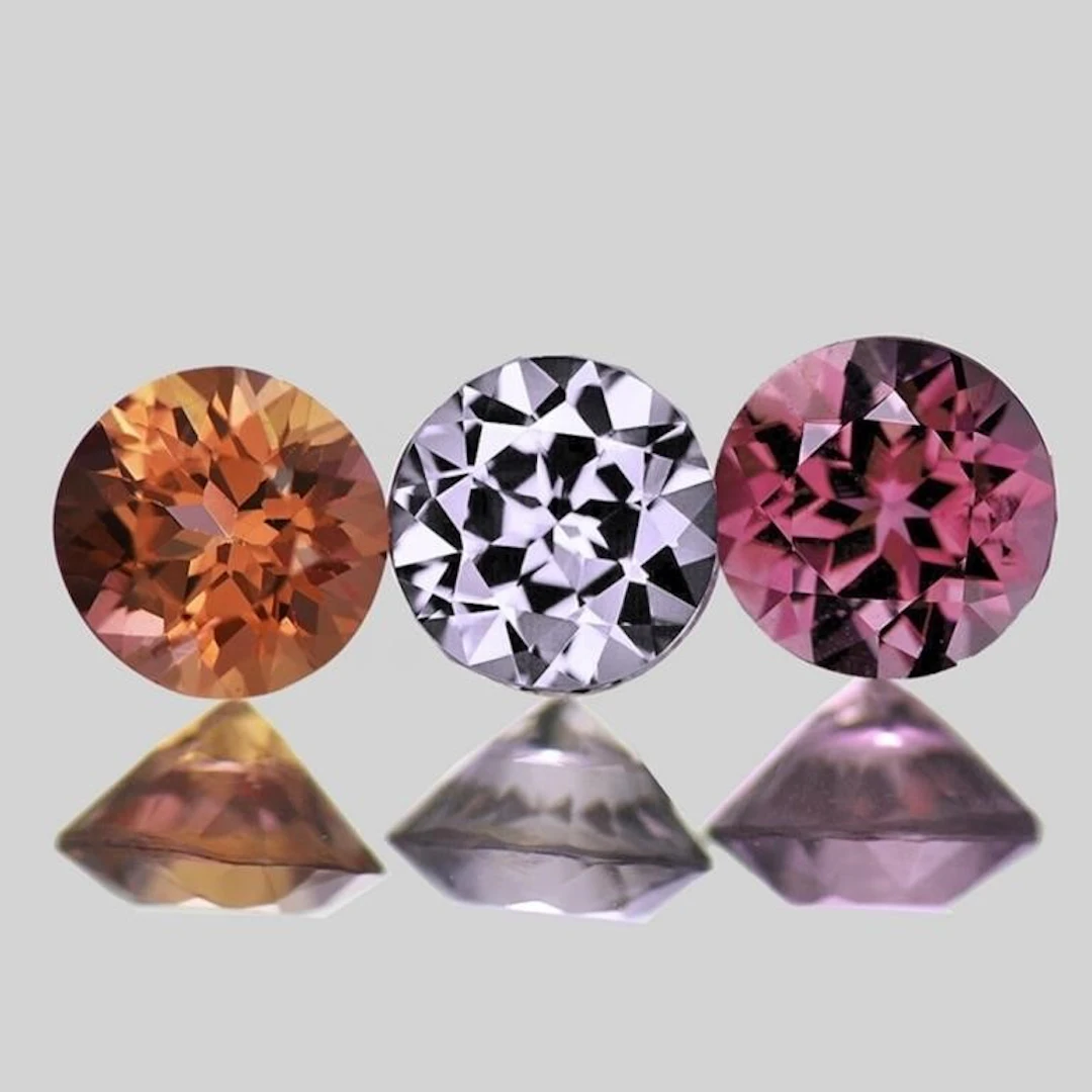 Natural Multi Color Burma Spinel {Flawless-VVS}