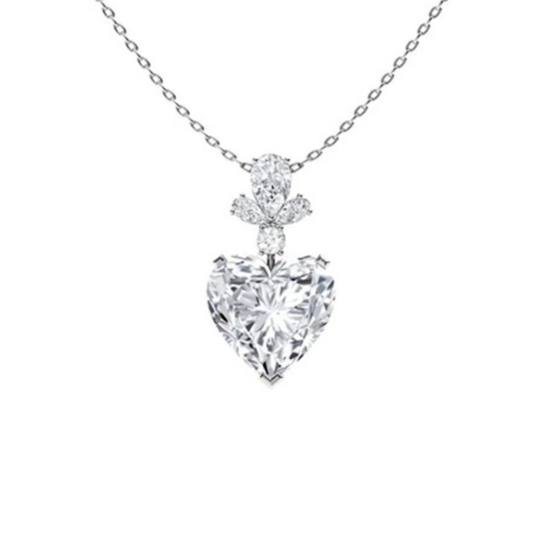 Gold & White Diamonds 3.50 Cts Necklace - E/VVS