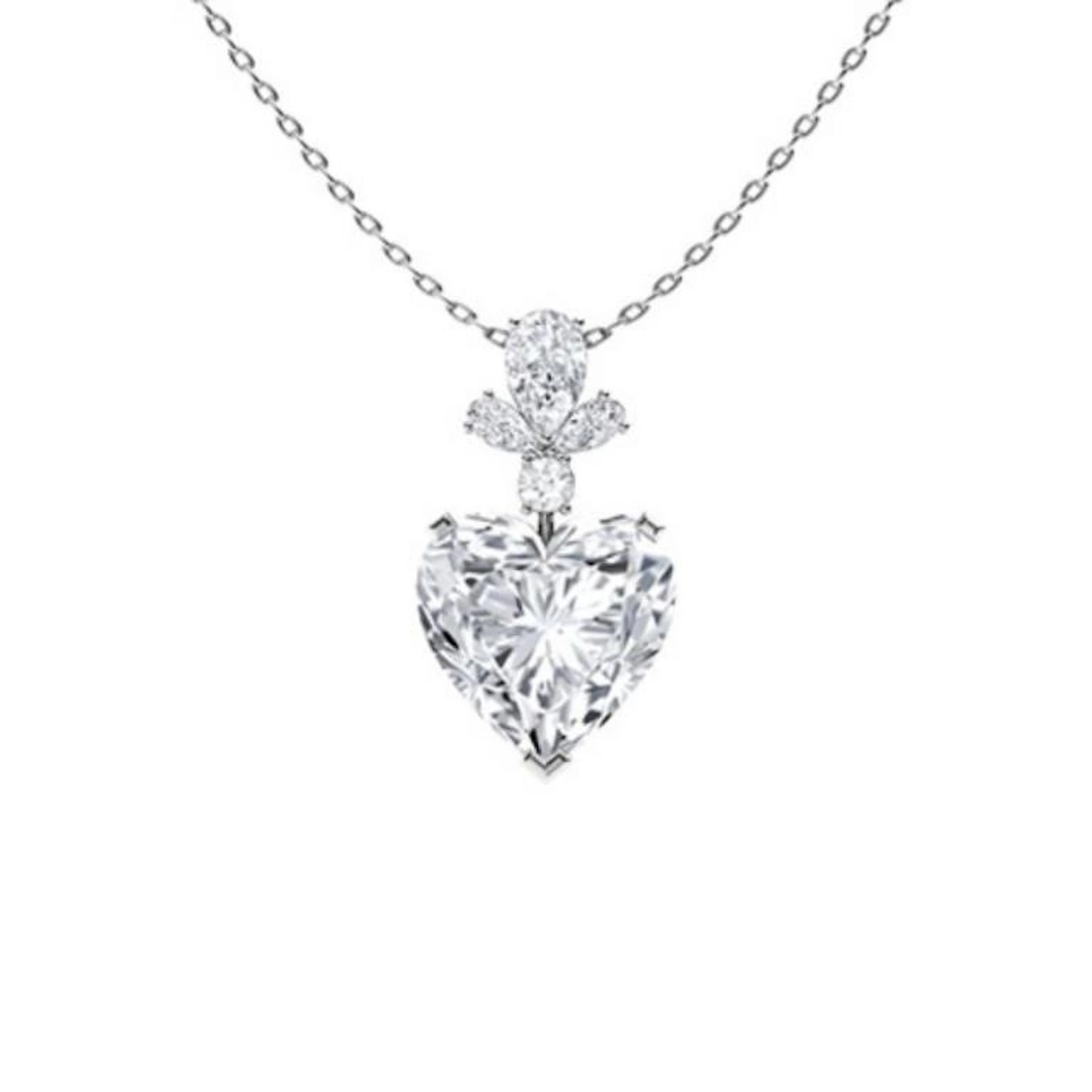 Gold & White Diamonds 3.50 Cts Necklace - E/VVS