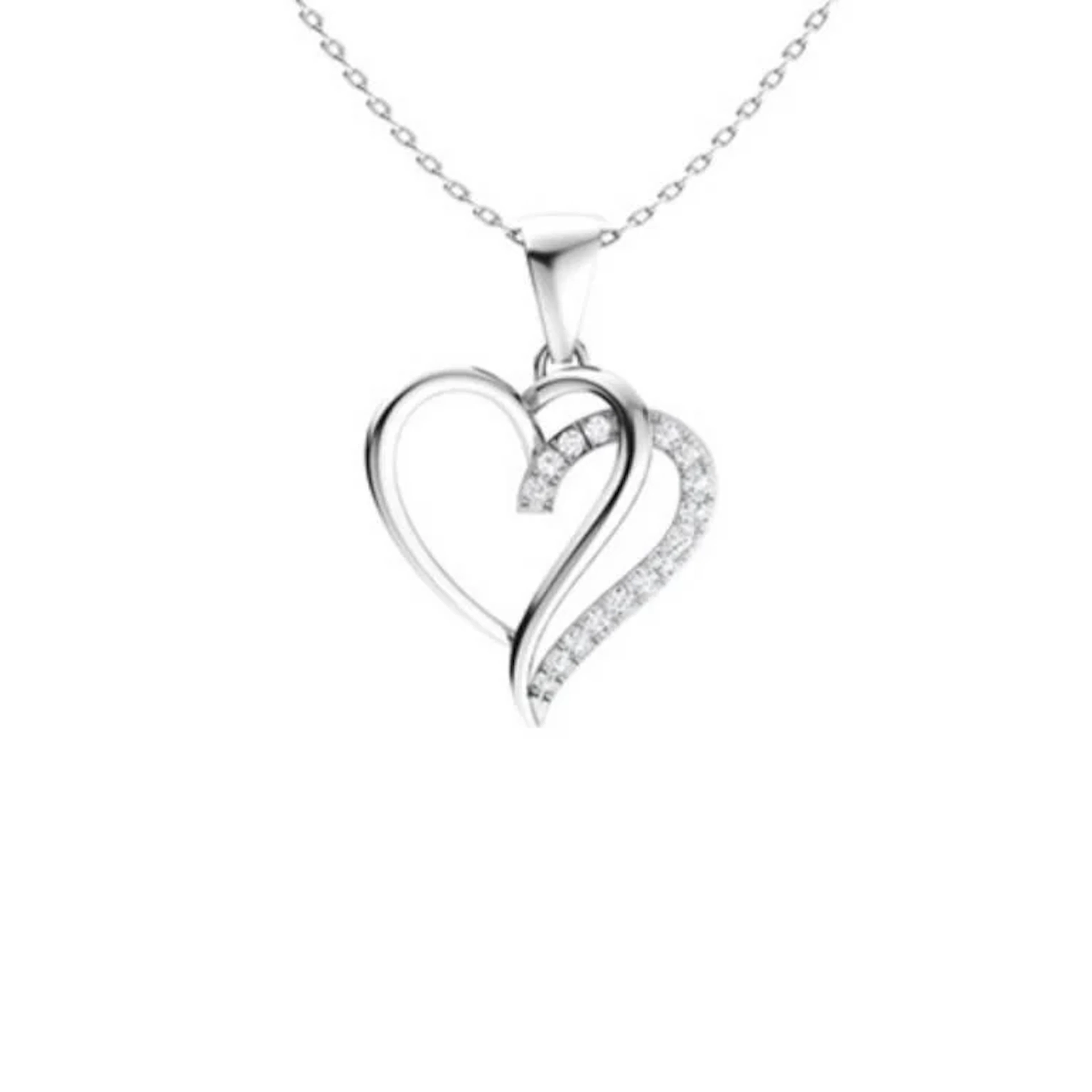 Gold & White Diamonds 2 Cts Necklace - E/VVS