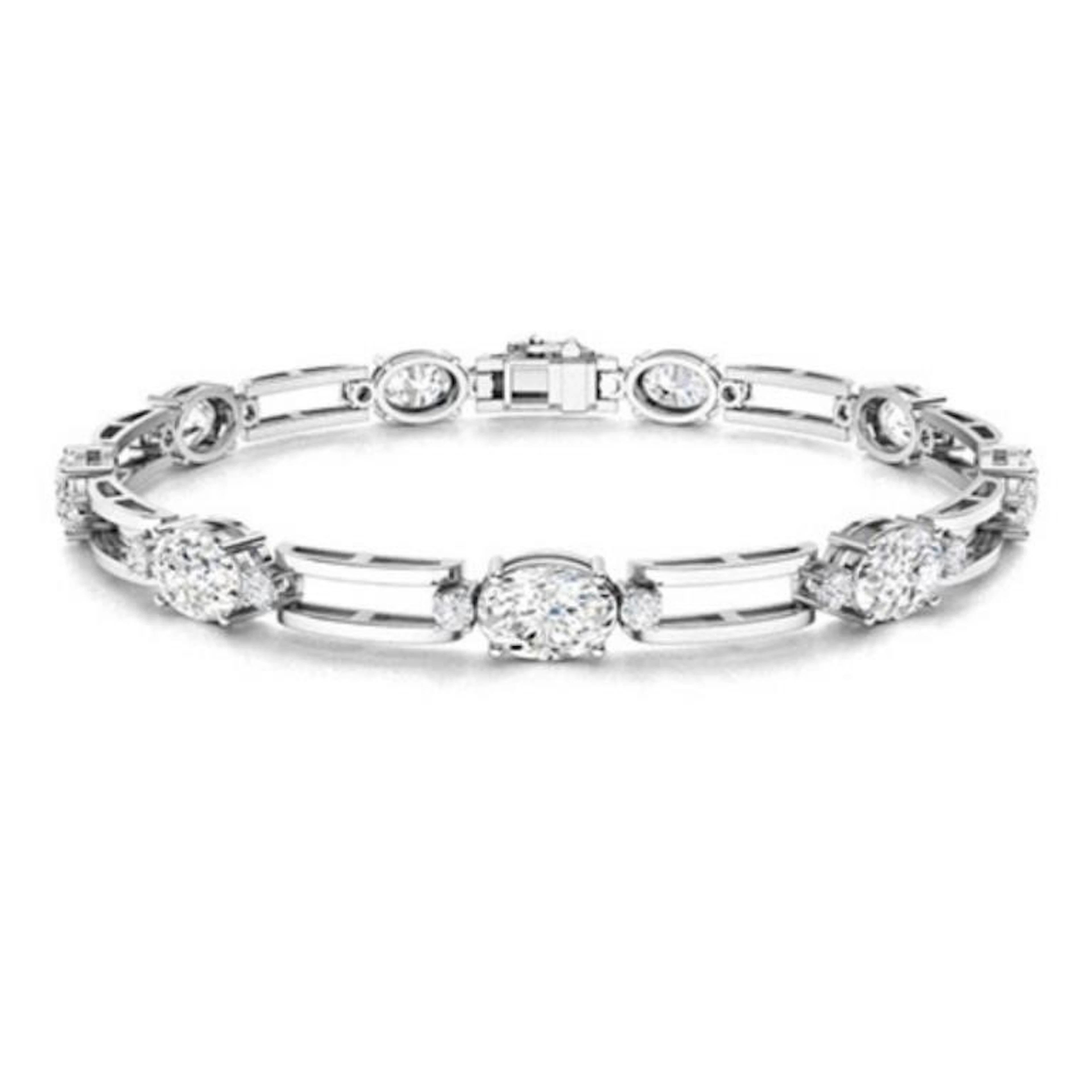Gold & White Diamonds 23.50 Cts Bracelet