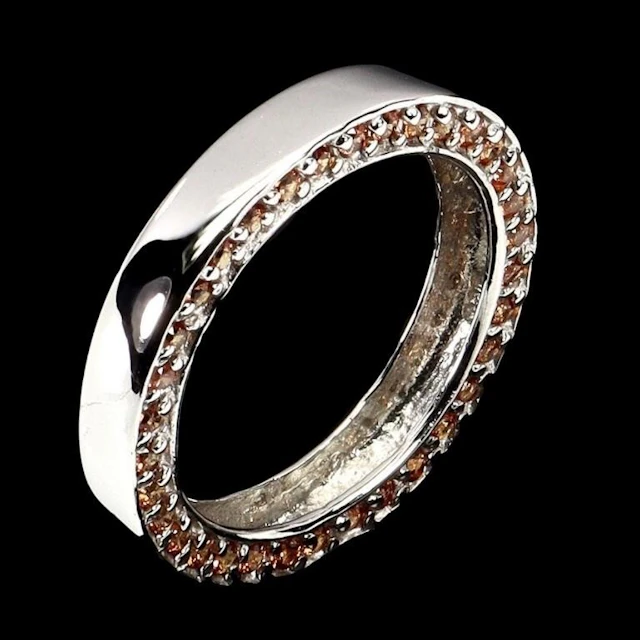 Natural Sapphire Eternity Ring