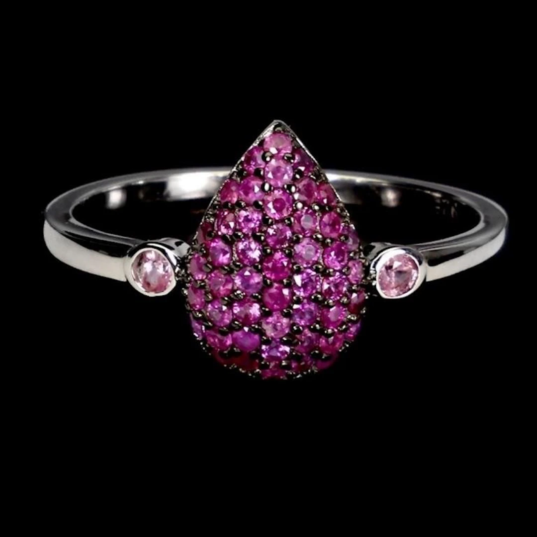 Natural Burma Ruby Ring