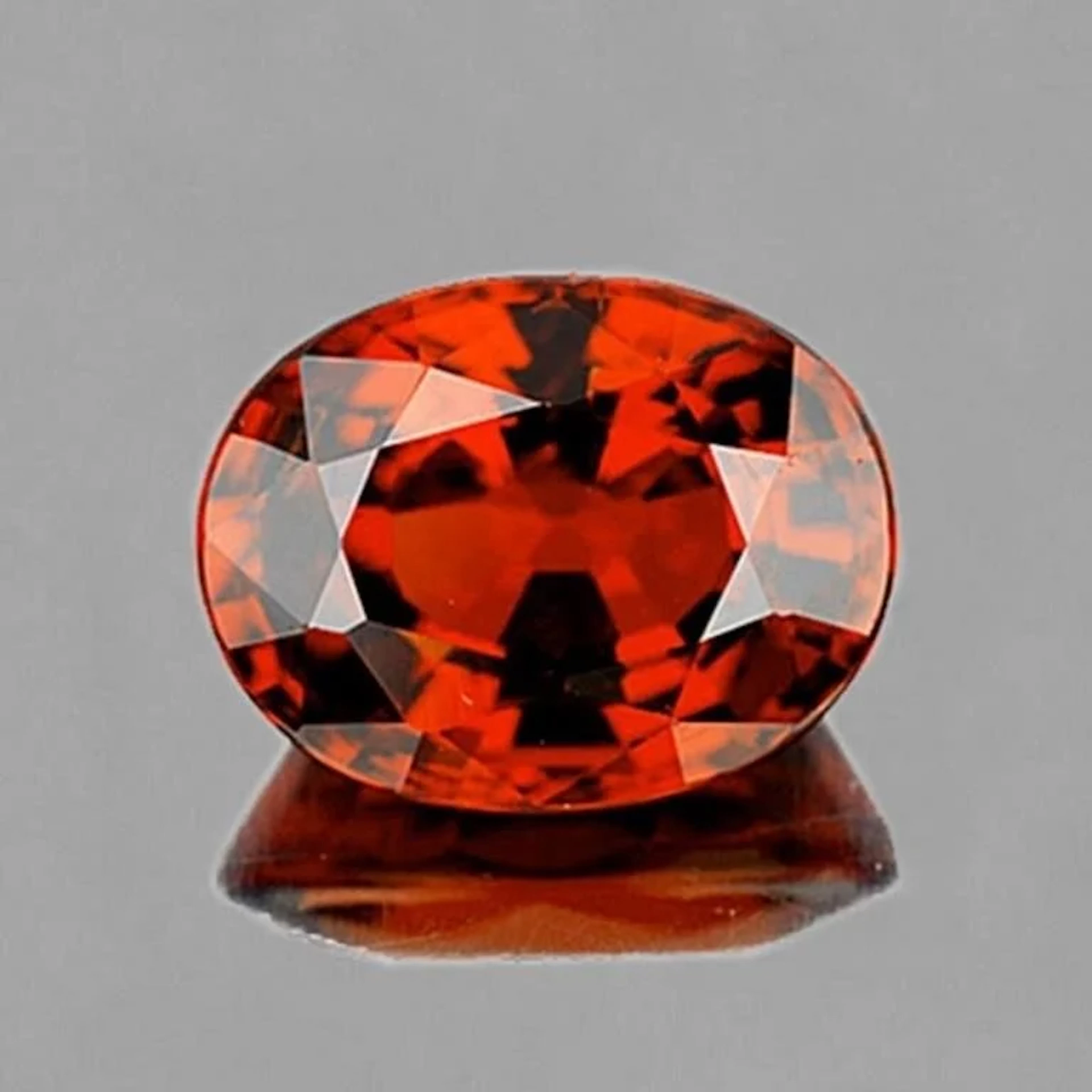 Natural Orange Spessartite Garnet [Flawless-VVS]