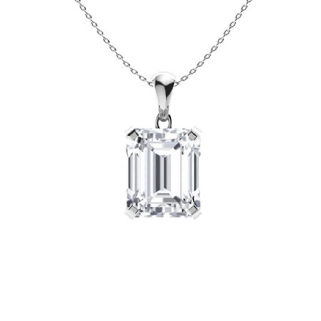 Gold & White Diamonds 2 Cts Necklace - E/VVS