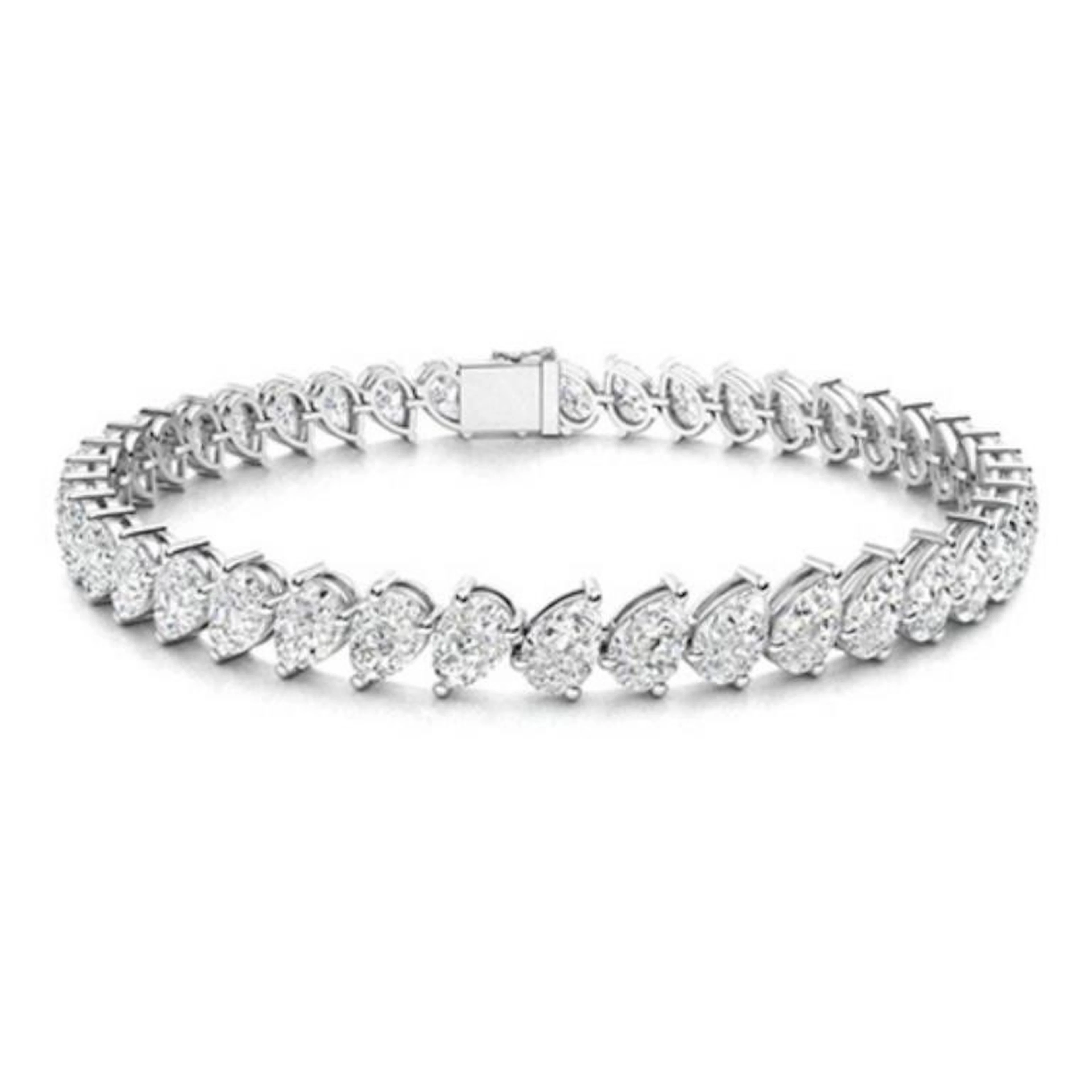 Gold & White Diamonds 20.41Cts Bracelet