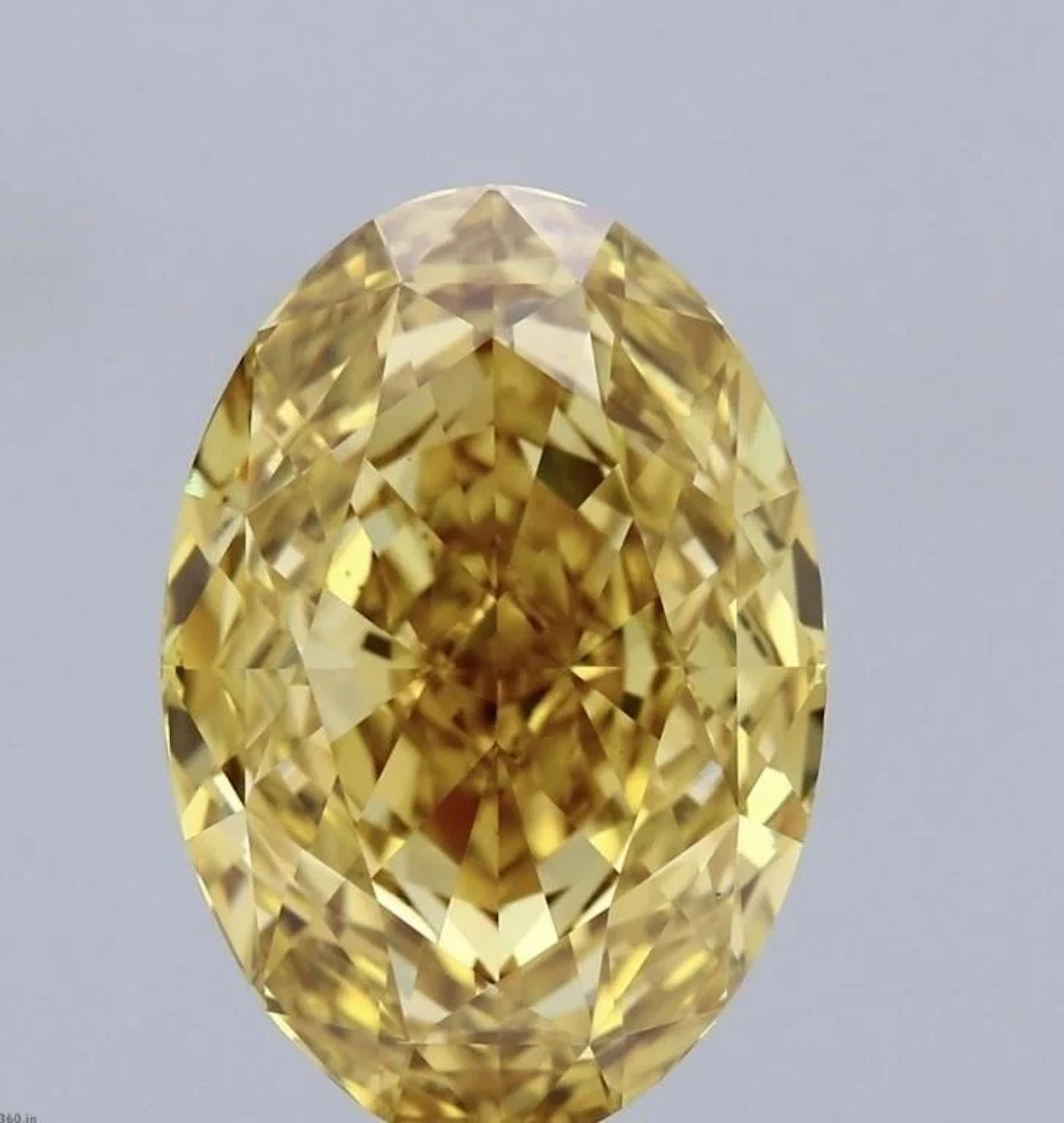 Fancy Vivid Yellow Diamond 10.10 Cts - VS - IGI