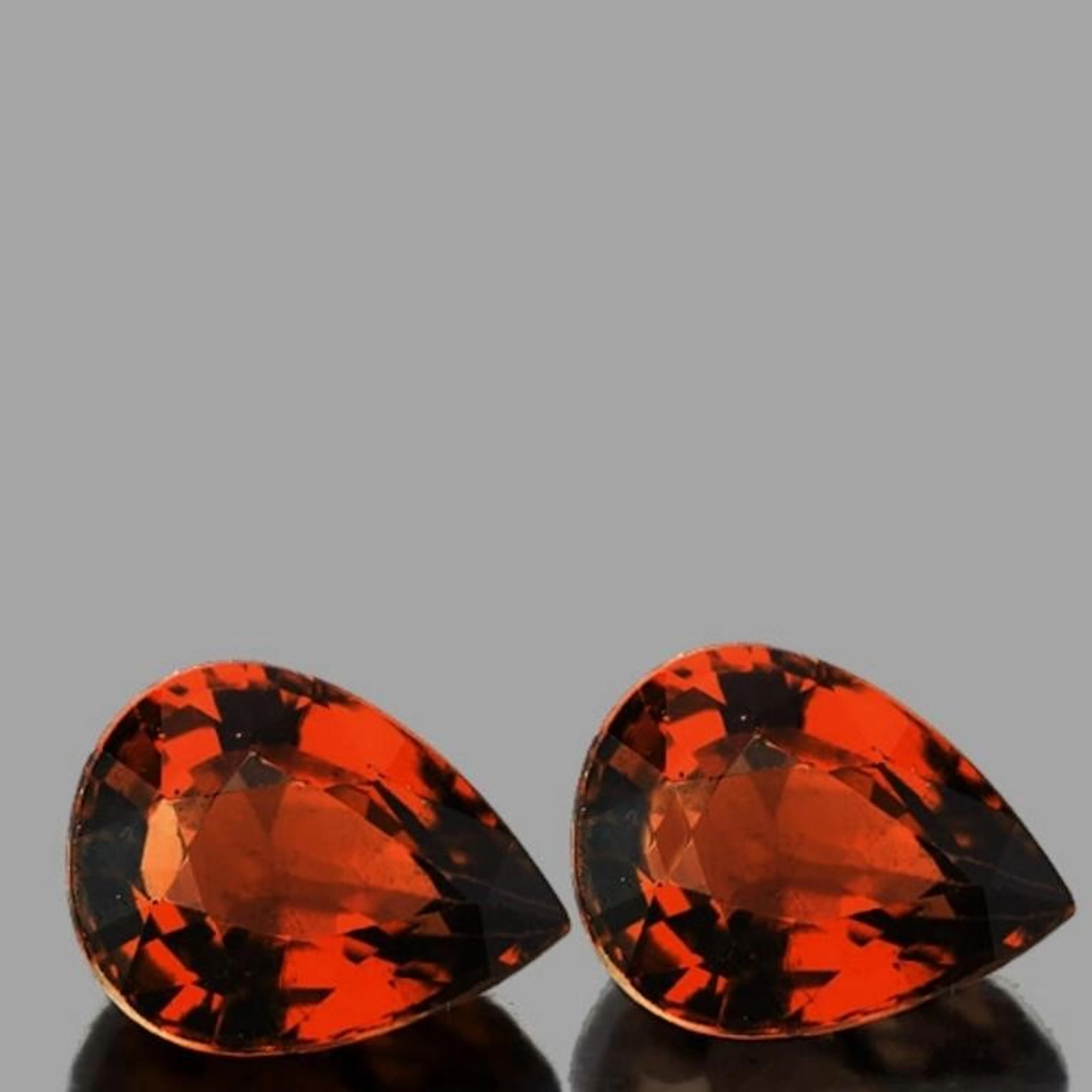 Natural Unheated Orange Red Zircon [Flawless-VVS]