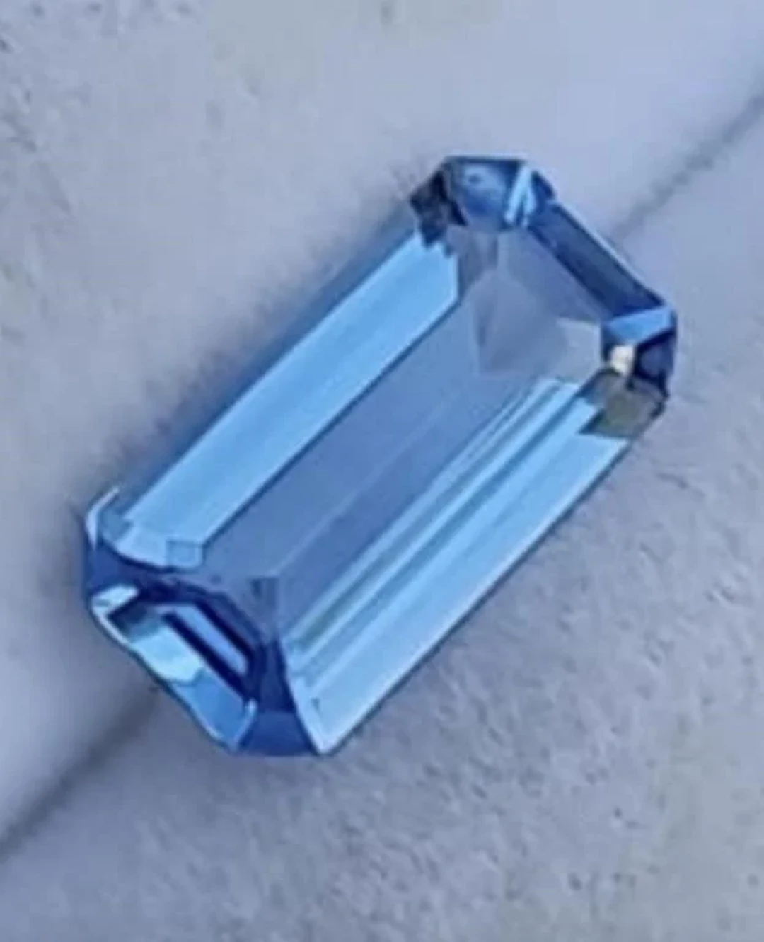 Natural Octagon Brazil Aquamarine 2.00 Cts - VVS