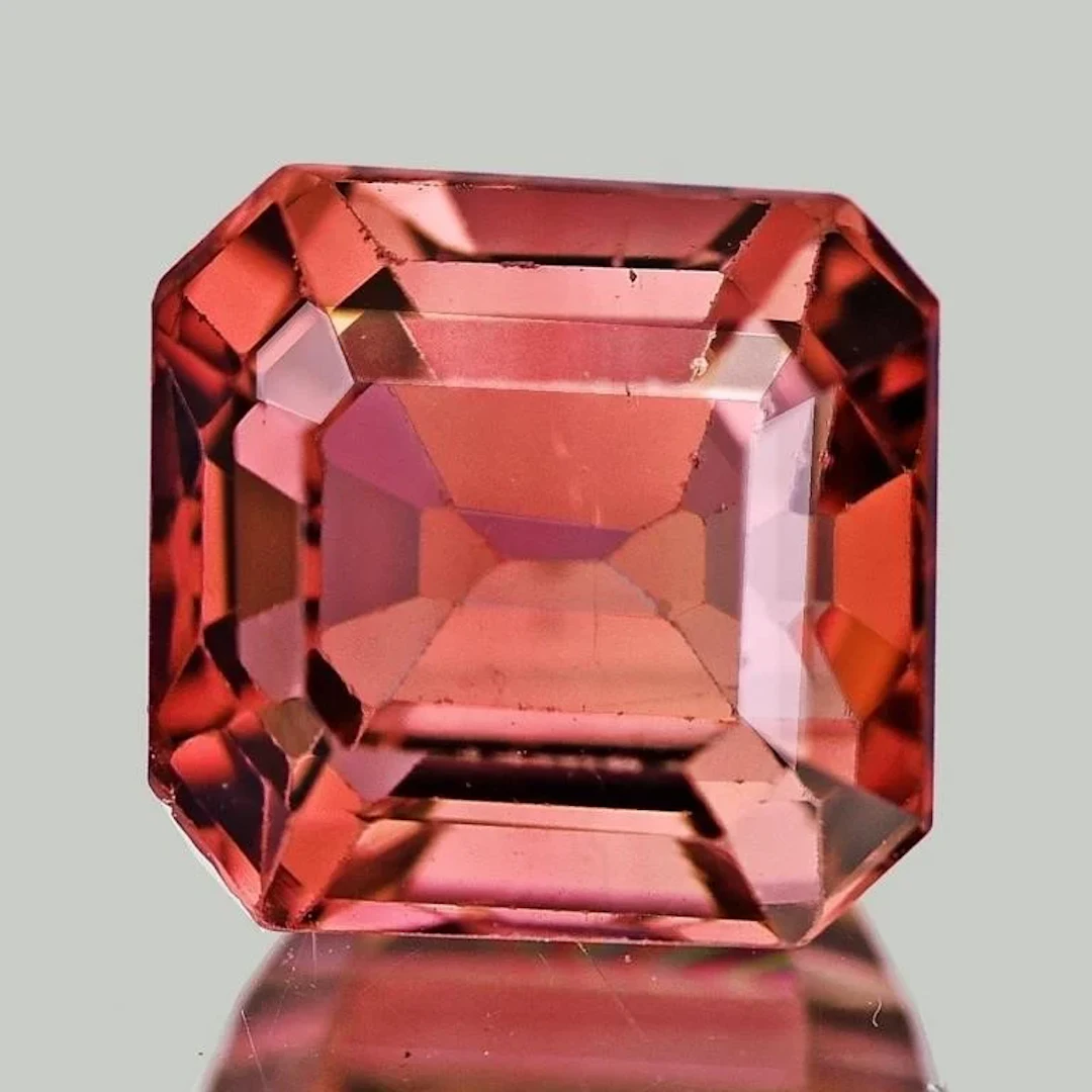 Natural Padparadscha Pink Tourmaline { VVS }