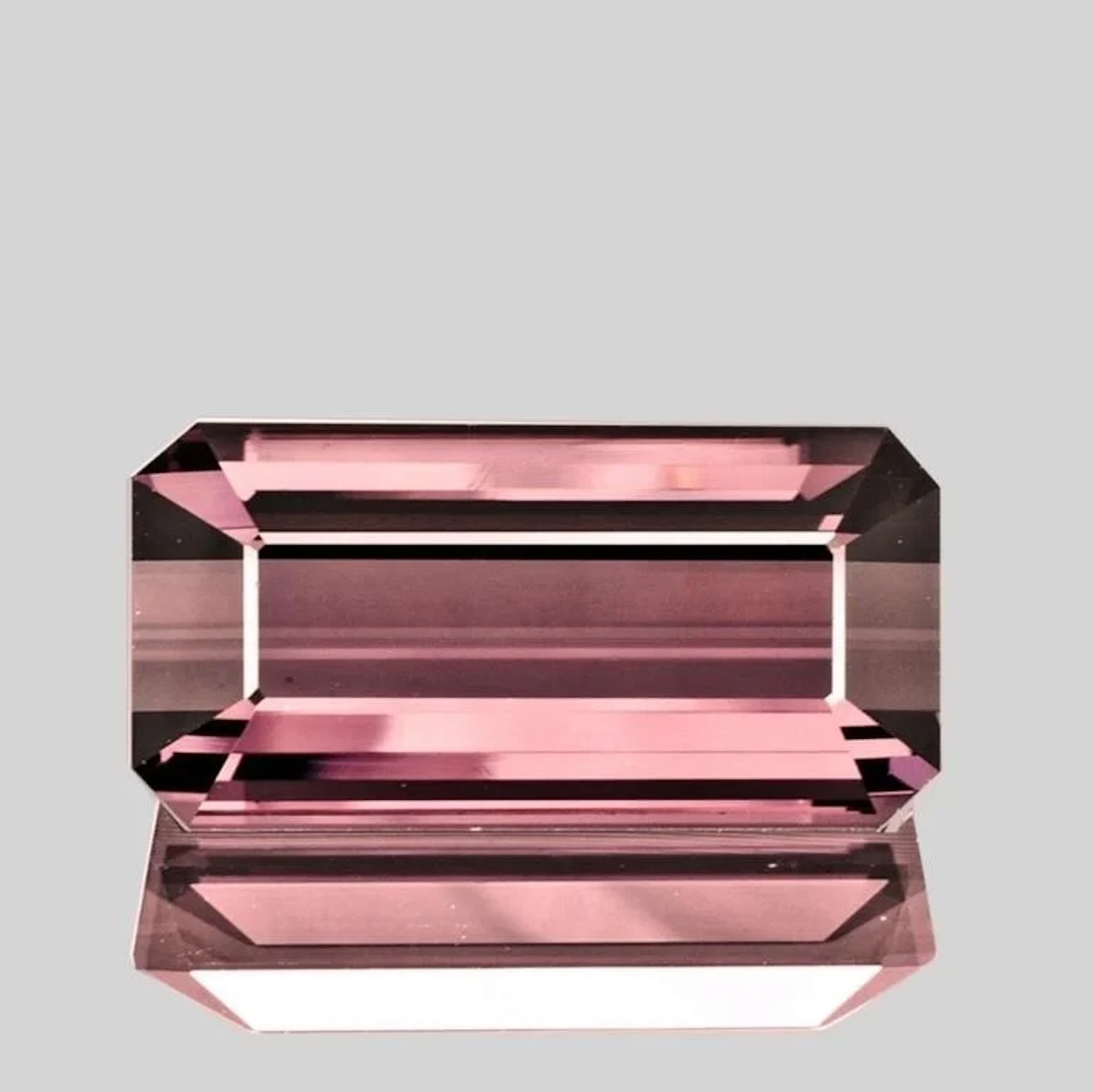 Natural Peach Pink Tourmaline 1.10 Cts { Flawless