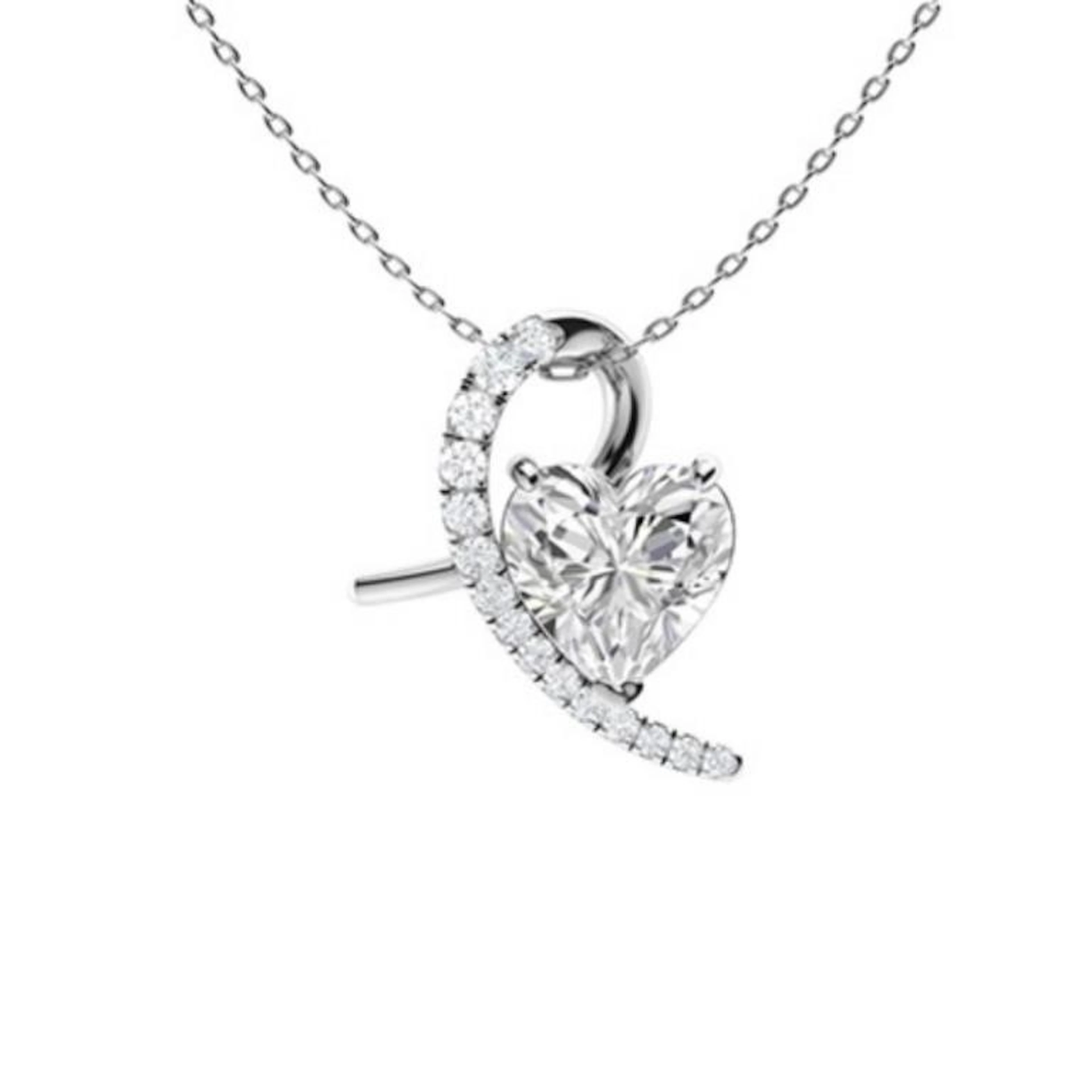 Gold & White Diamonds 2.50 Cts Necklace - E/VVS