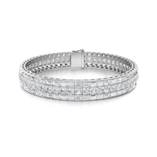 Gold & White Diamonds 27.52 Cts Bracelet