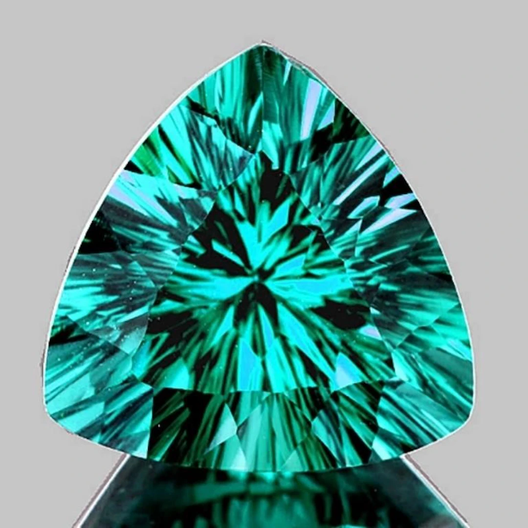 Natural Greenish/Blue Fluorite {Flawless-VVS1}