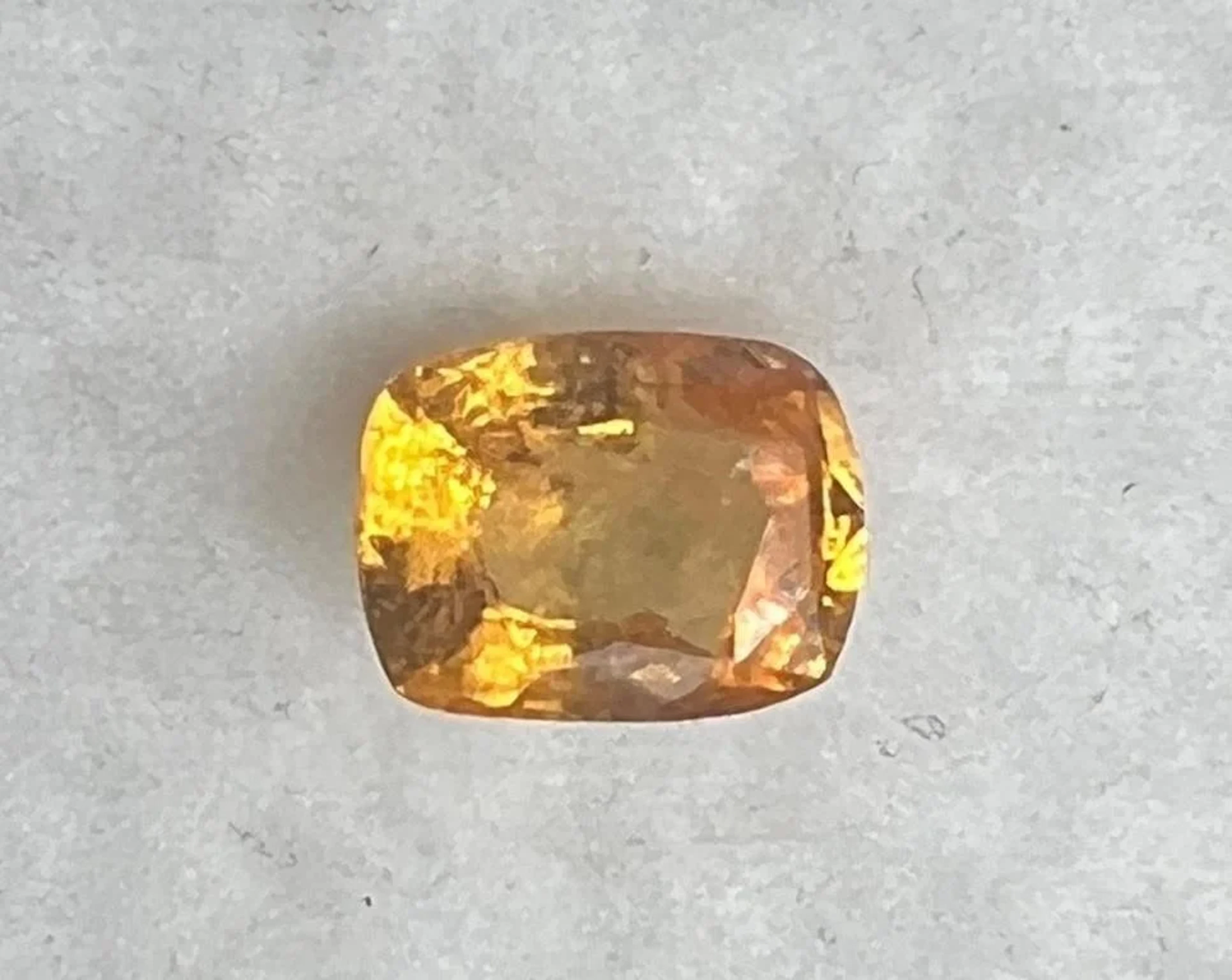 Natural Vivid Yellow Sapphire 2.170 Cts