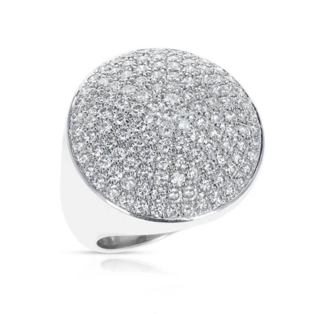 Gold & White Diamond Ring