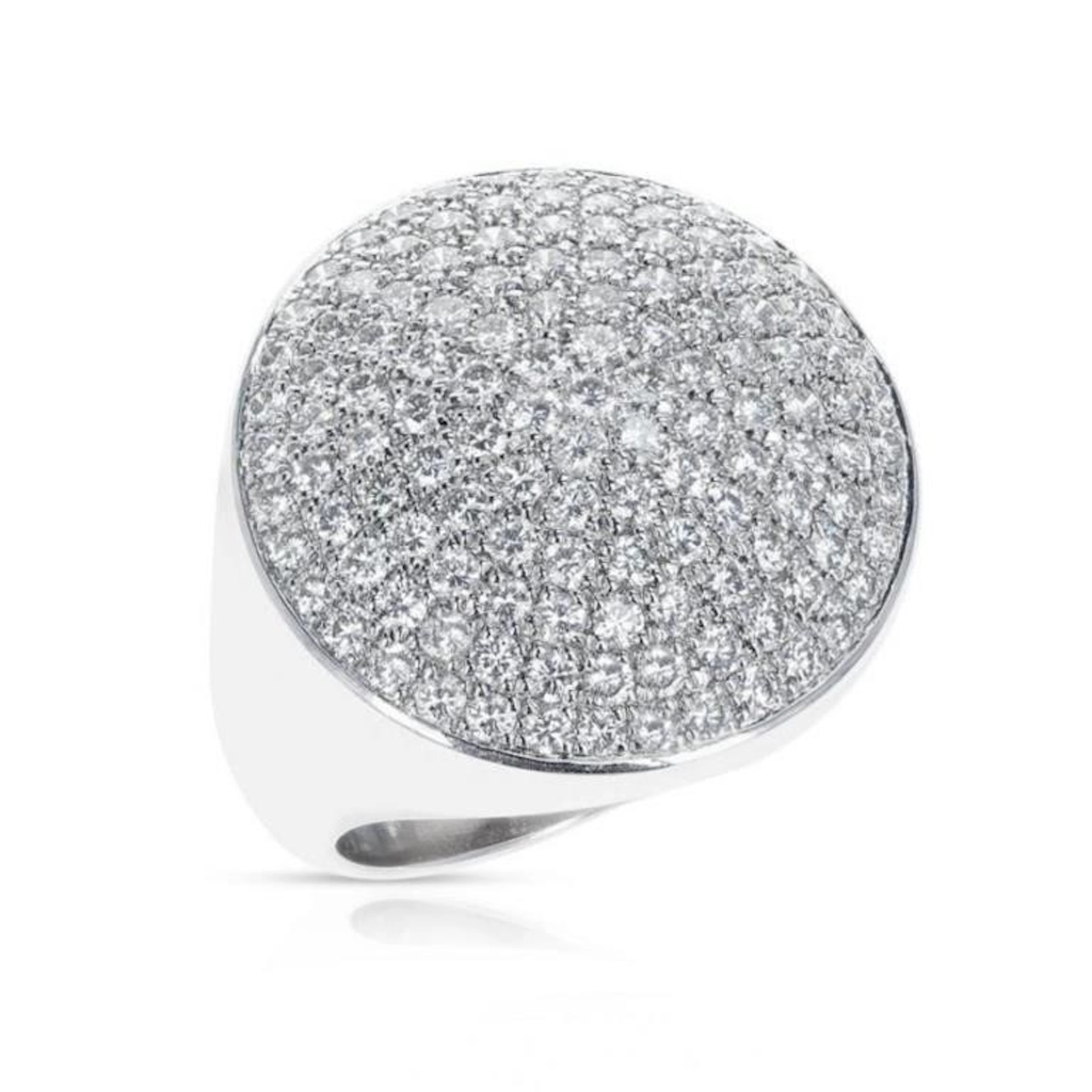 Gold & White Diamond Ring