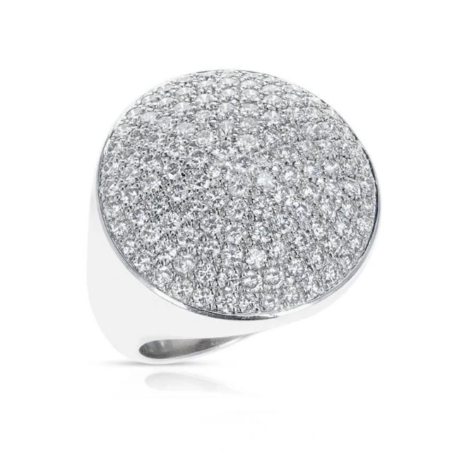 Gold & White Diamond Ring