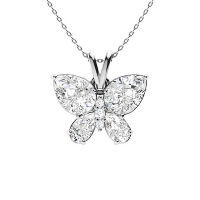 Gold & White Diamonds 3.50 Cts Necklace - E/VVS