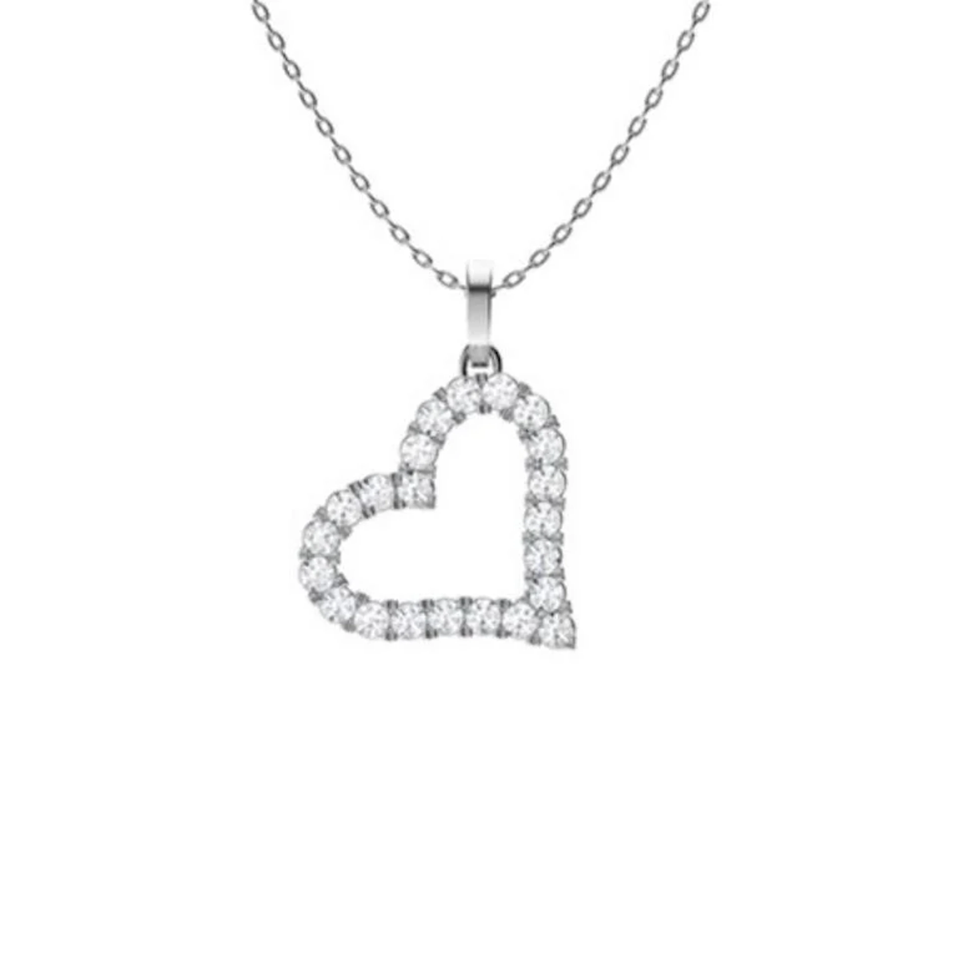 Gold & White Diamonds 1.5 Cts Necklace - E/VVS