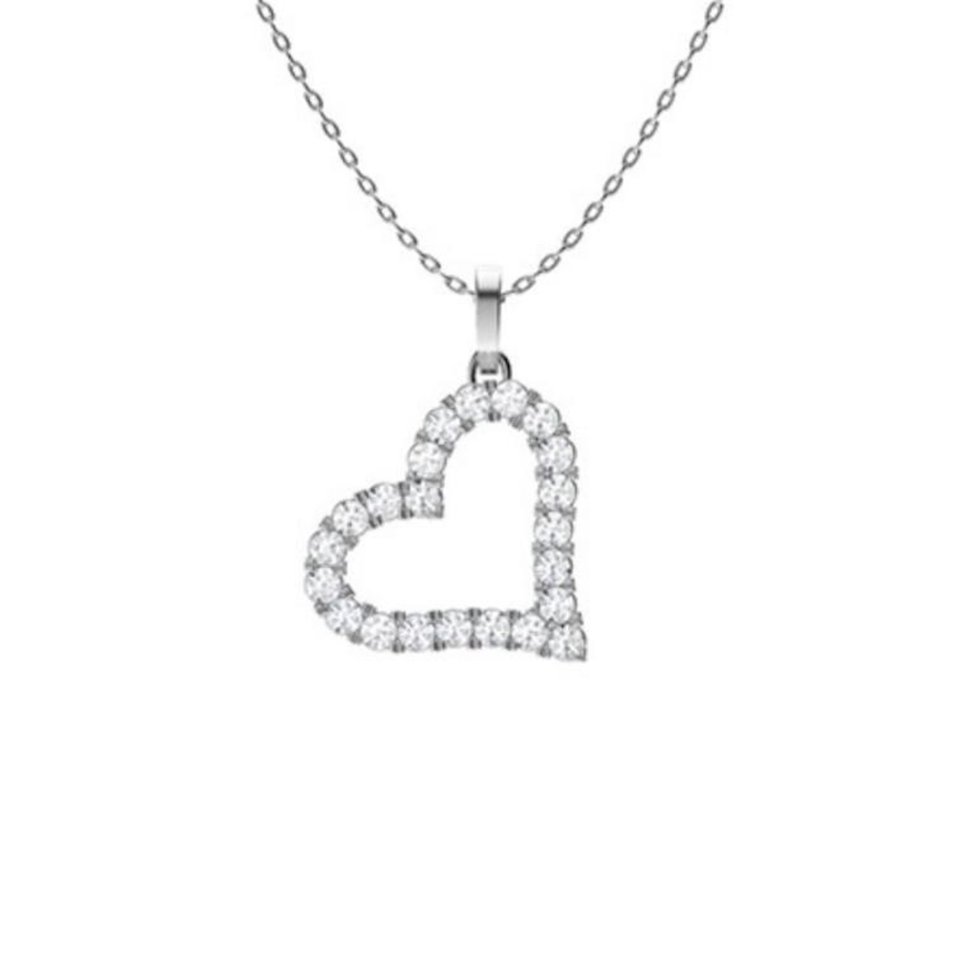Gold & White Diamonds 1.5 Cts Necklace - E/VVS