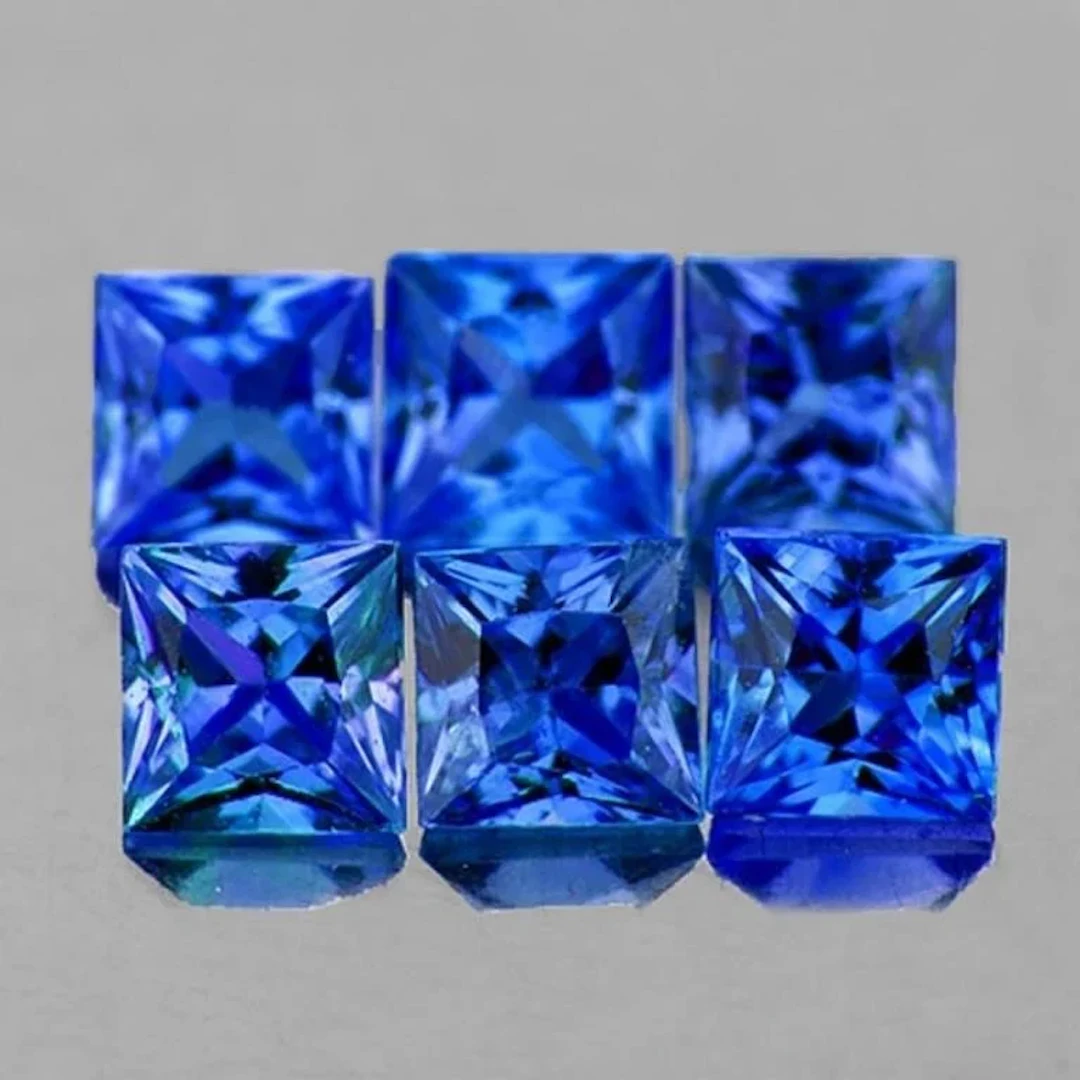 Natural Princess Ceylon Blue Sapphire [Flawless-VV