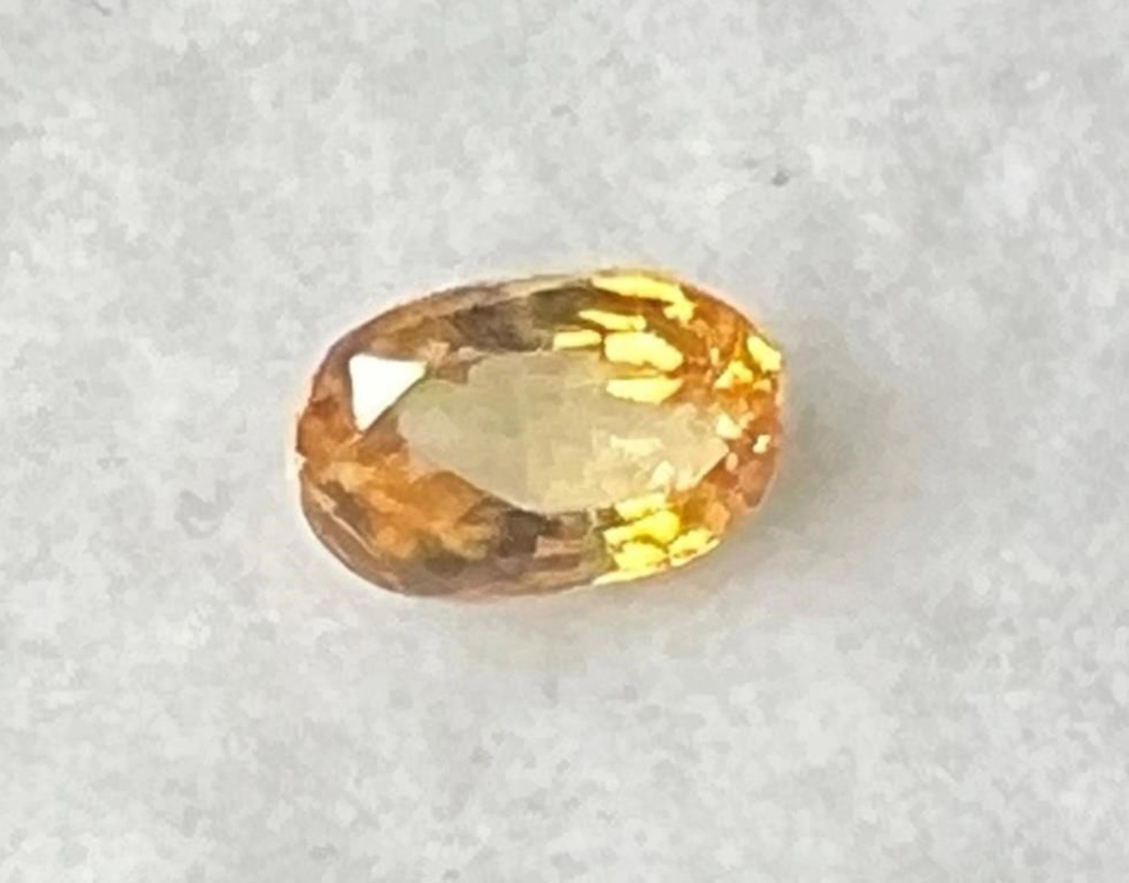 Natural Yellow Ceylon Sapphire