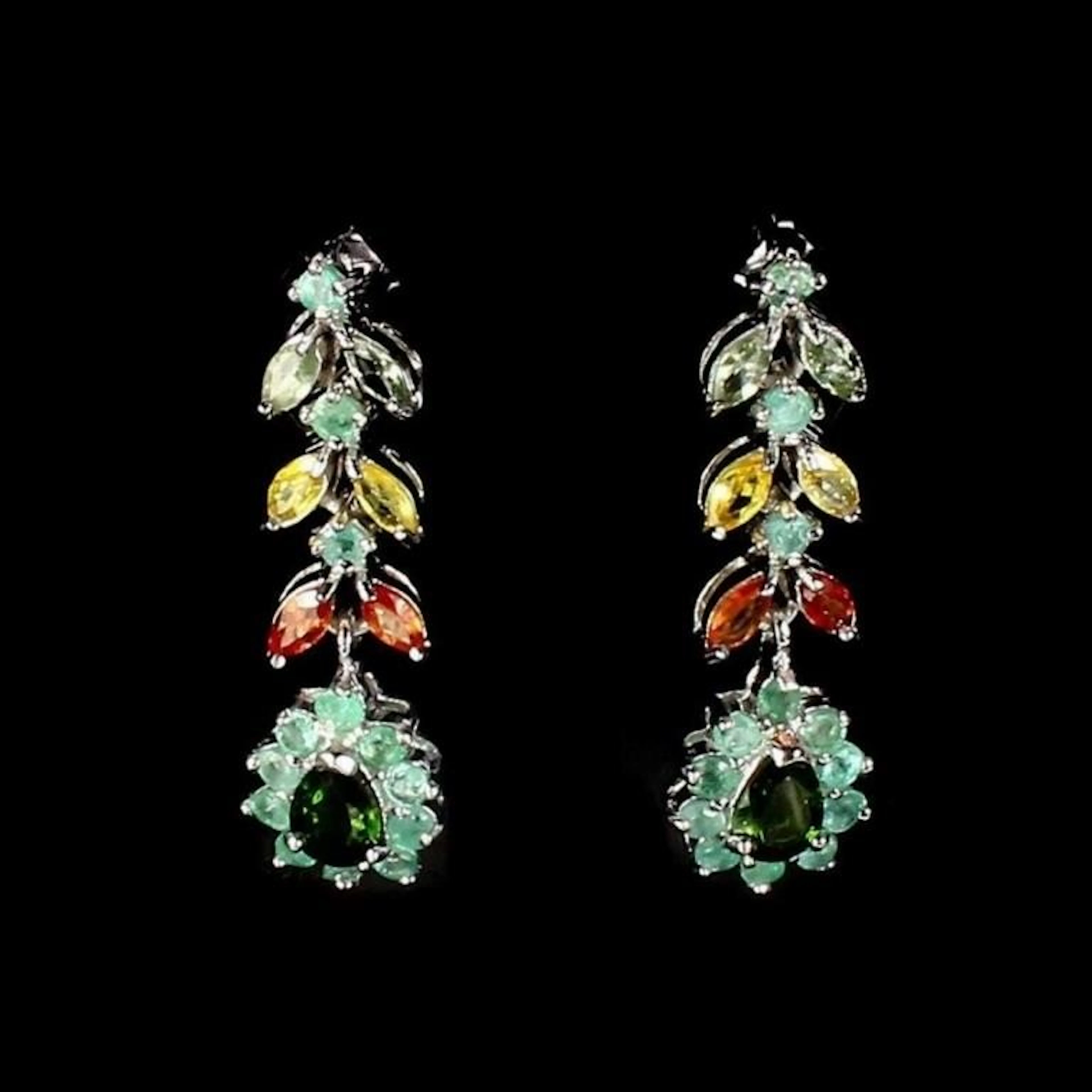 Natural Emerald Fancy Sapphire Chrome Diopside Ea