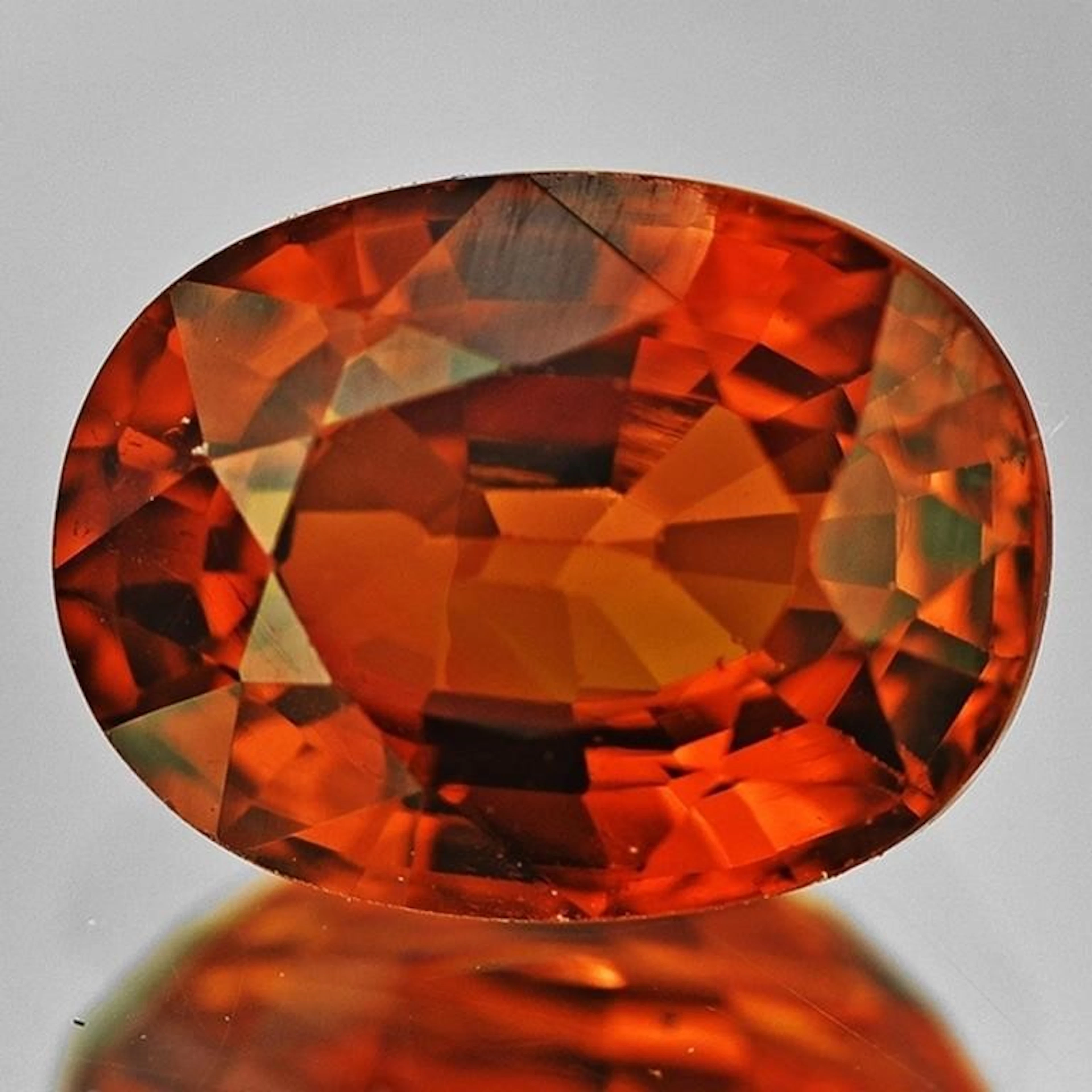Natural Mandarin Orange Spessartite Garnet - FL/VV