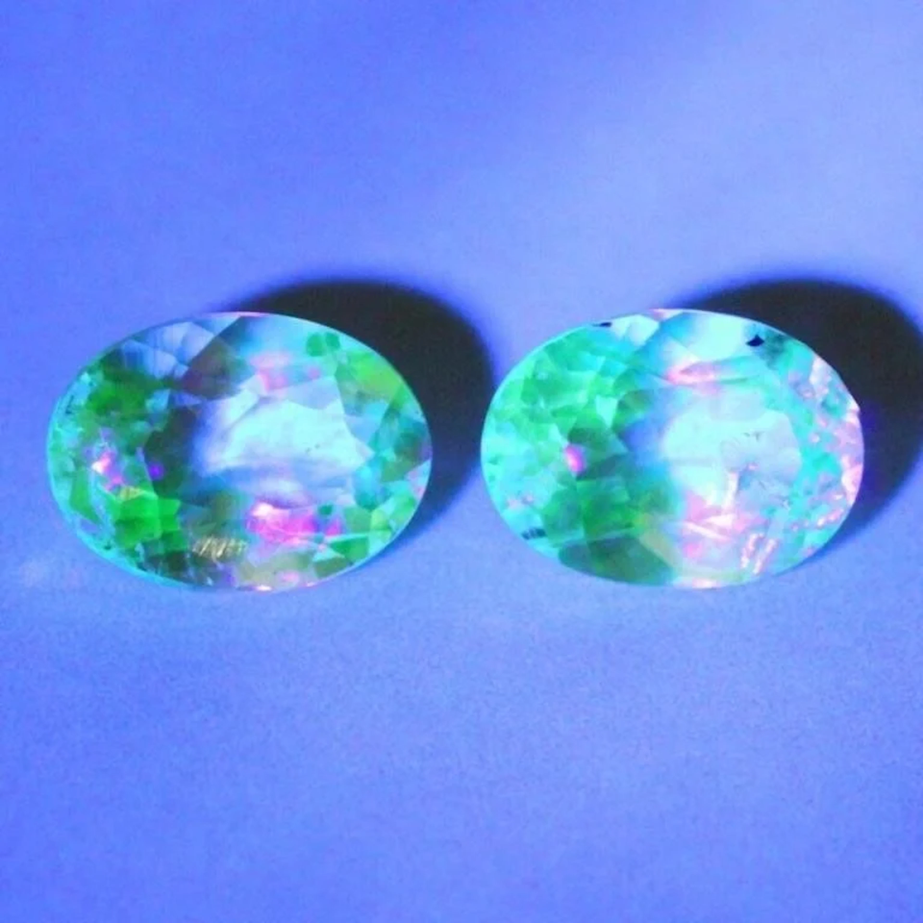 Natural Hyalite Opal Pair {Flawless-VVS}