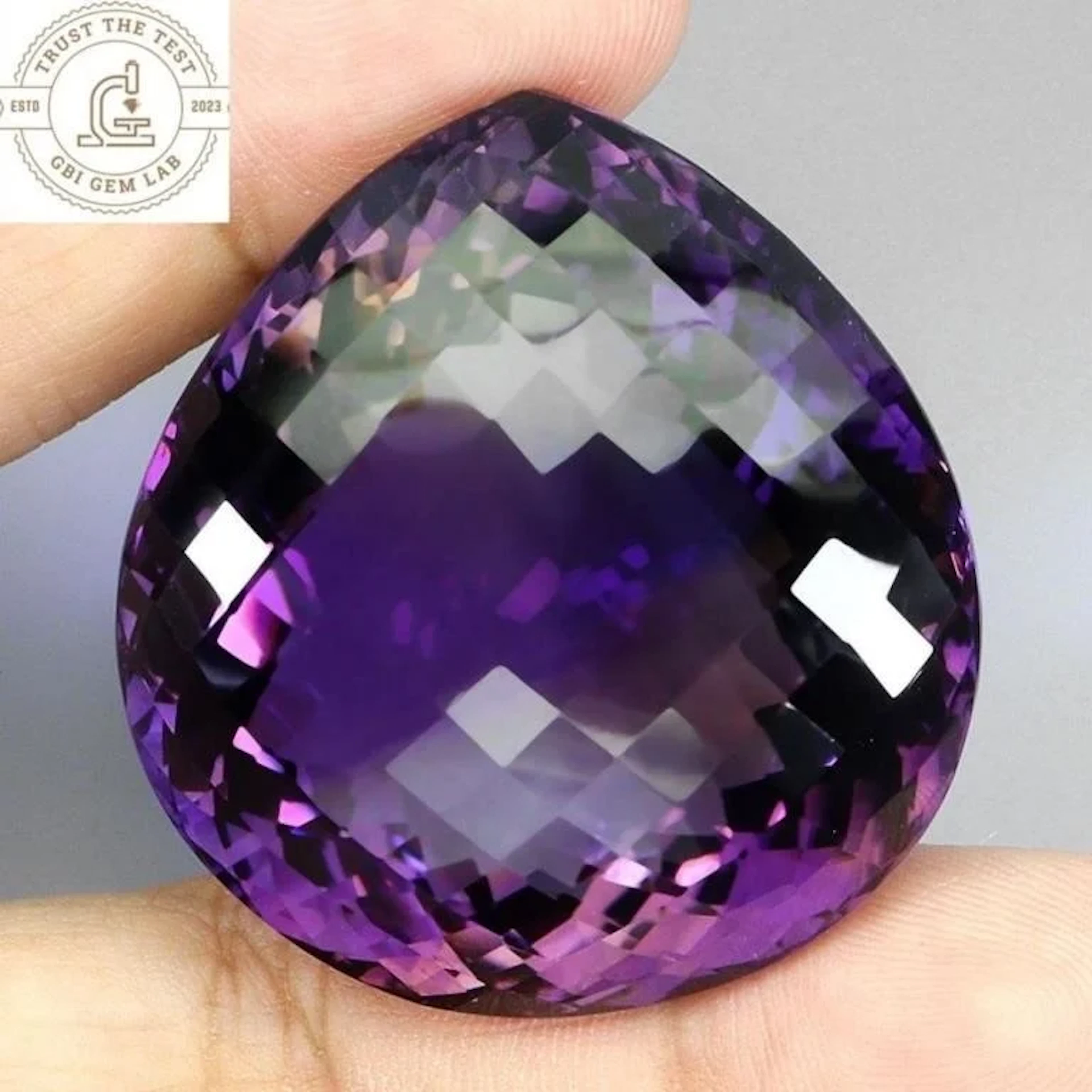 Natural Uruguay Purple Heart Amethyst 175 Cts - Ce