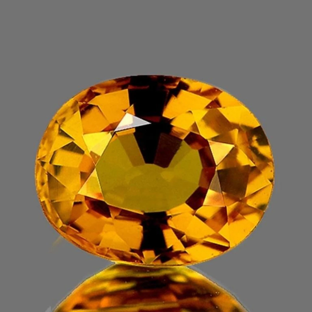Natural Yellow Sapphire 1.21 Cts [Flawless-VVS]