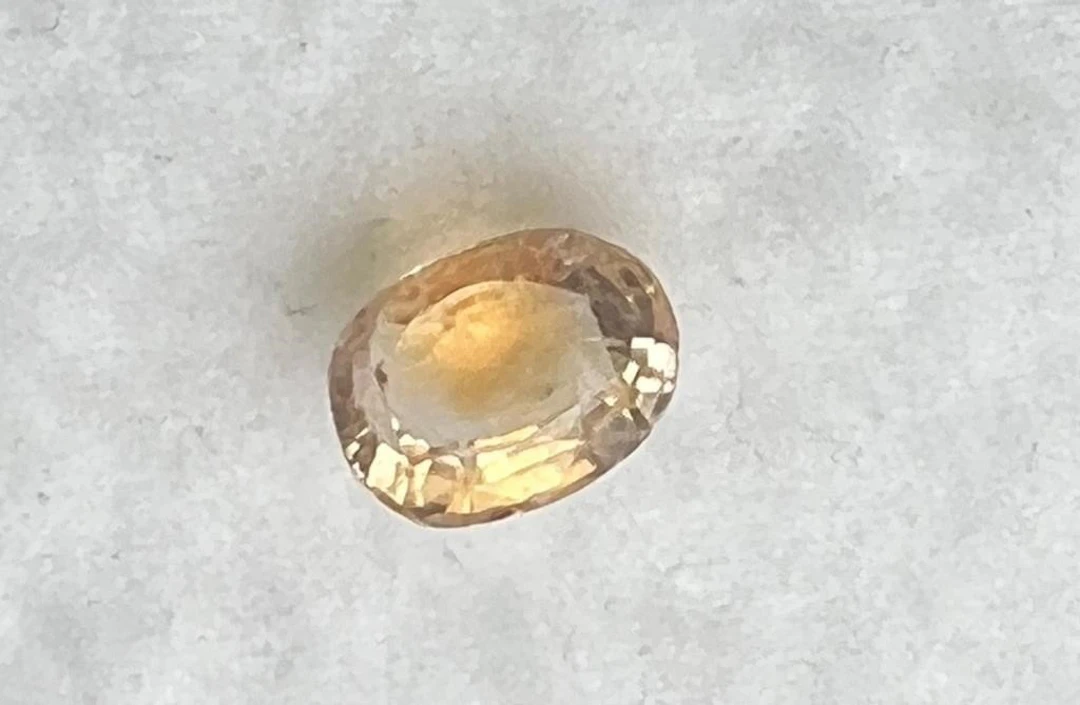 Natural Yellow Ceylon Sapphire....2.90 Cts