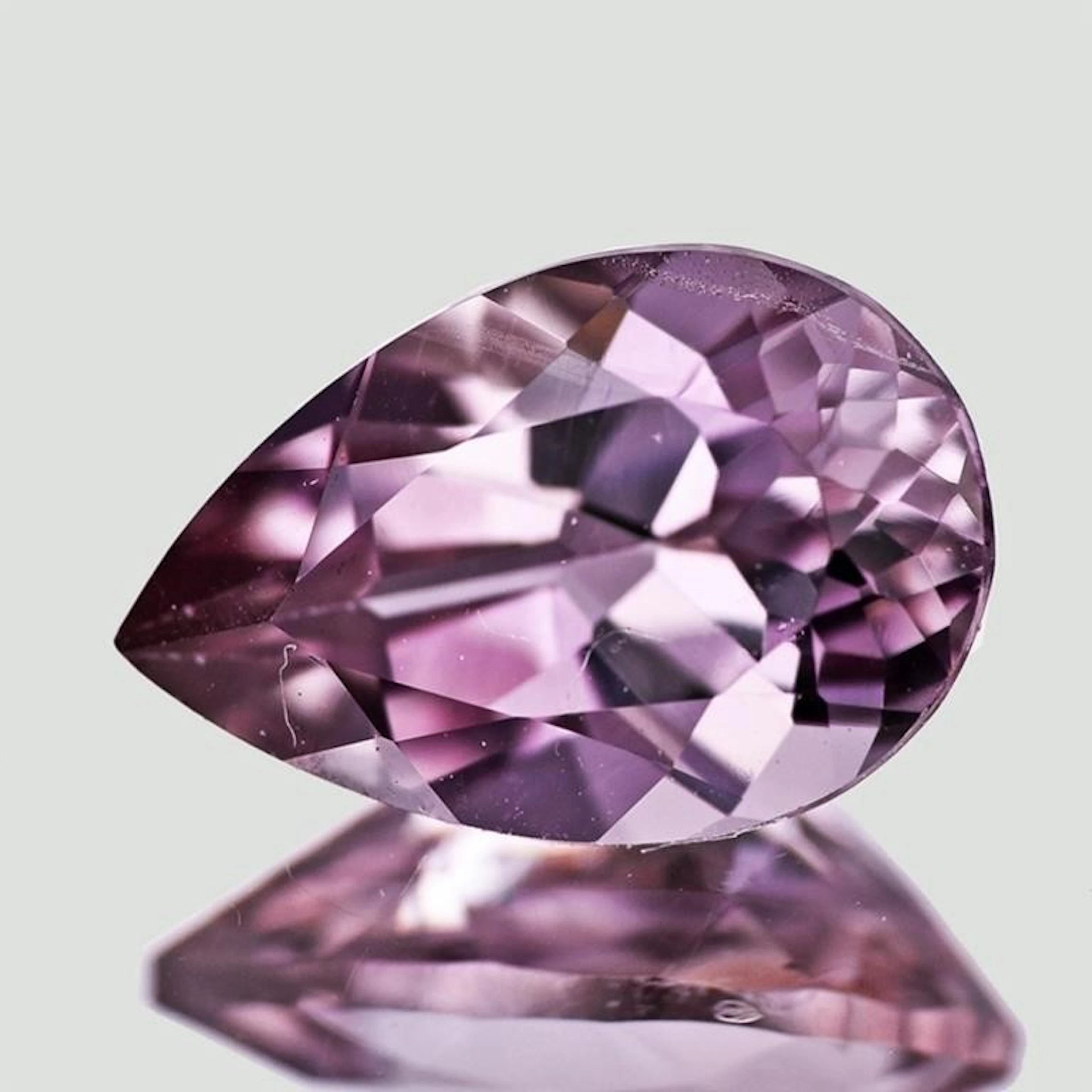 Natural Rare Purple Pink Octagon Diaspore {Flawles