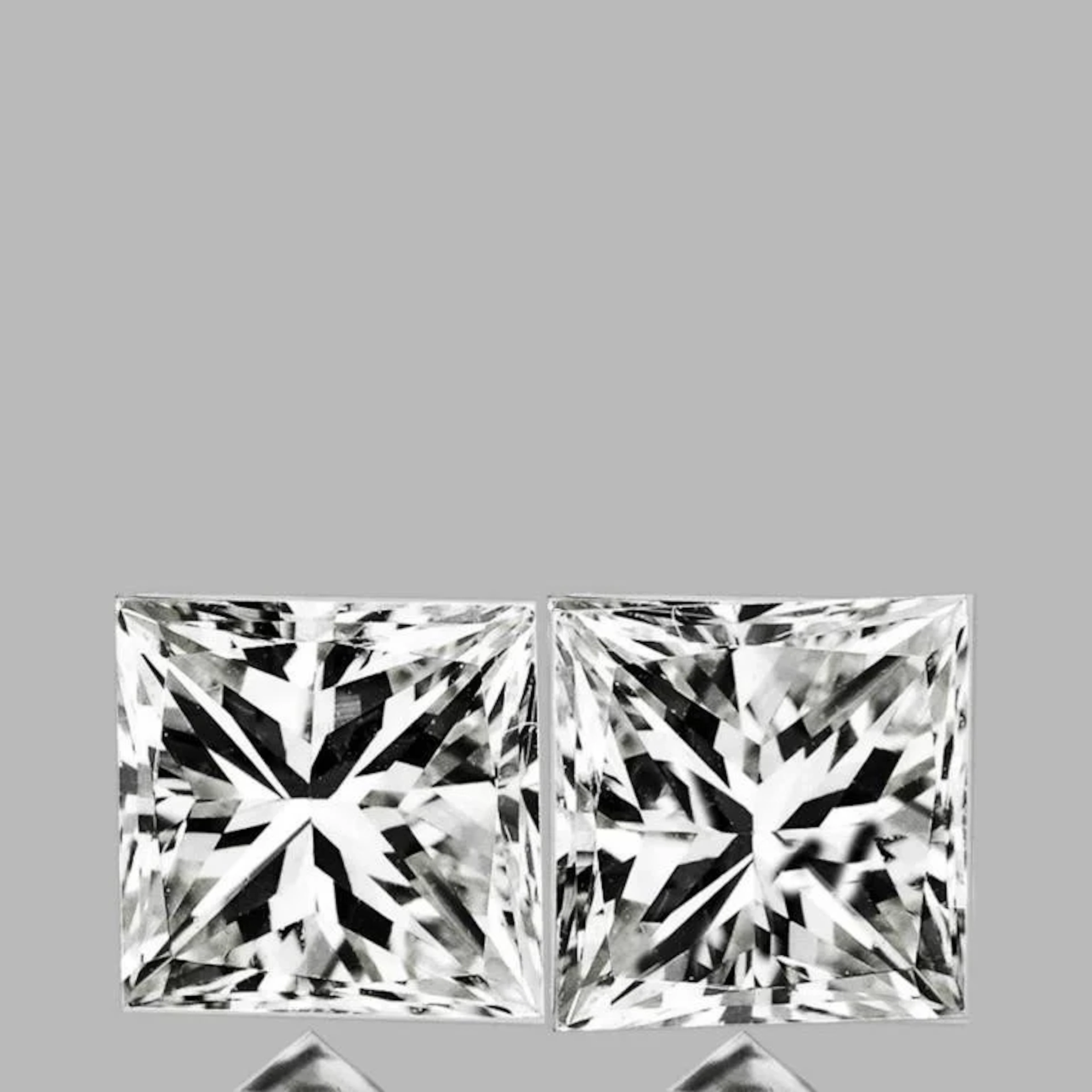 White Princess Diamond Pair 6.05 Cts -E/VS - IGI