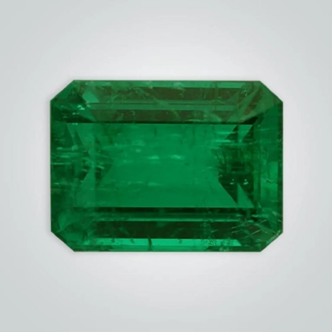 Top Quality Lab Created Octagon Emerald 9.10 Cts