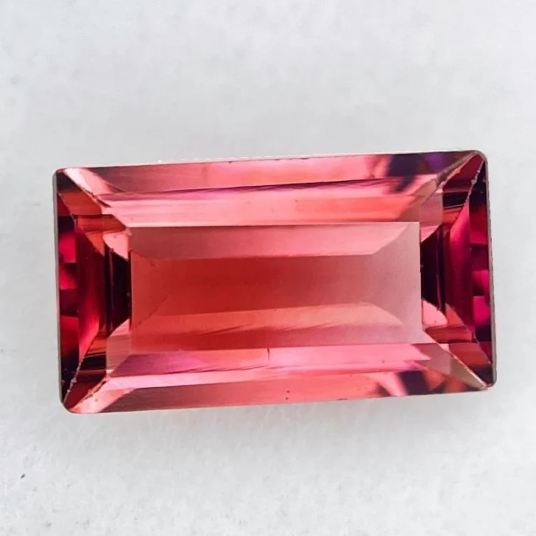 Natural Padparadscha Pink Tourmaline {Flawless-VVS