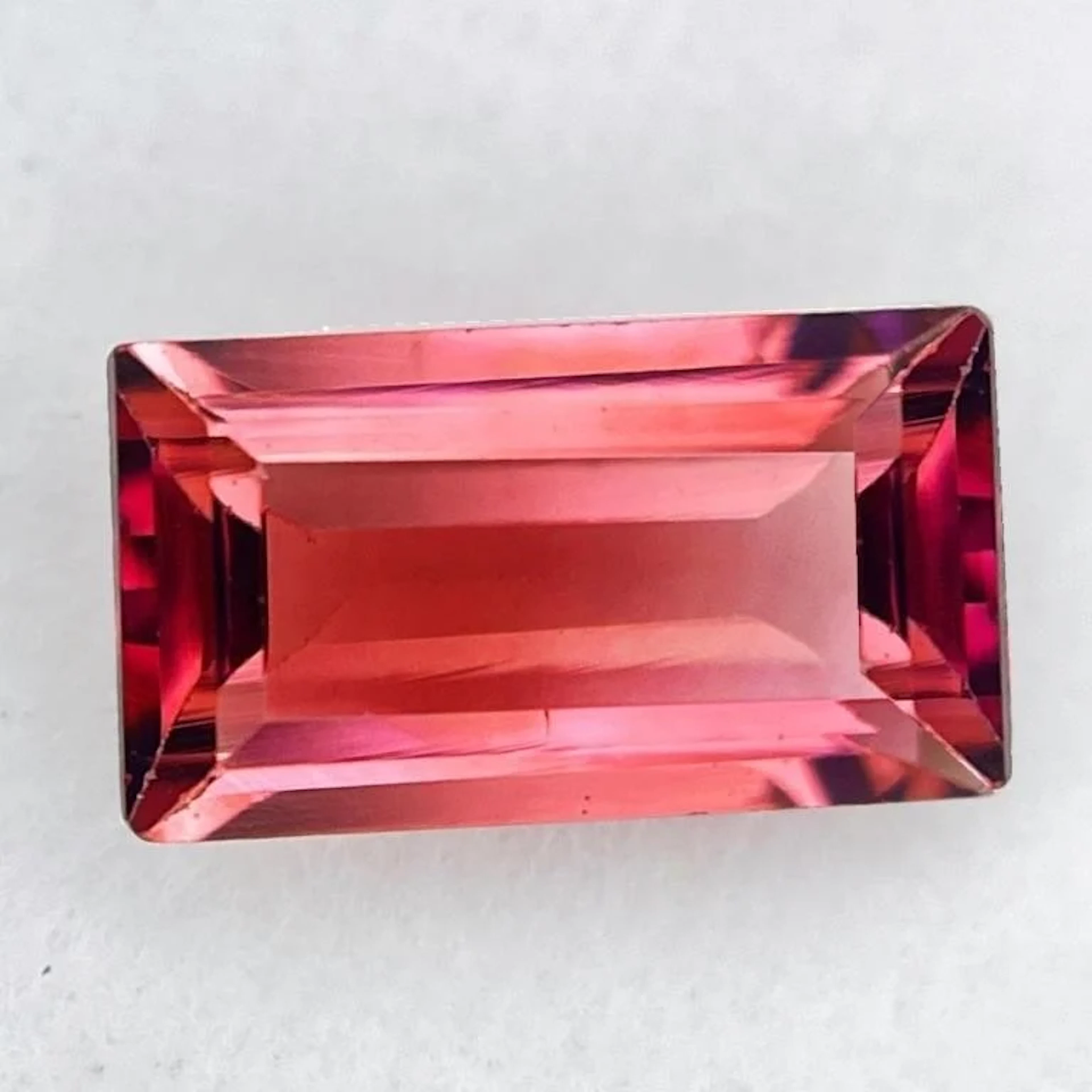 Natural Padparadscha Pink Tourmaline {Flawless-VVS