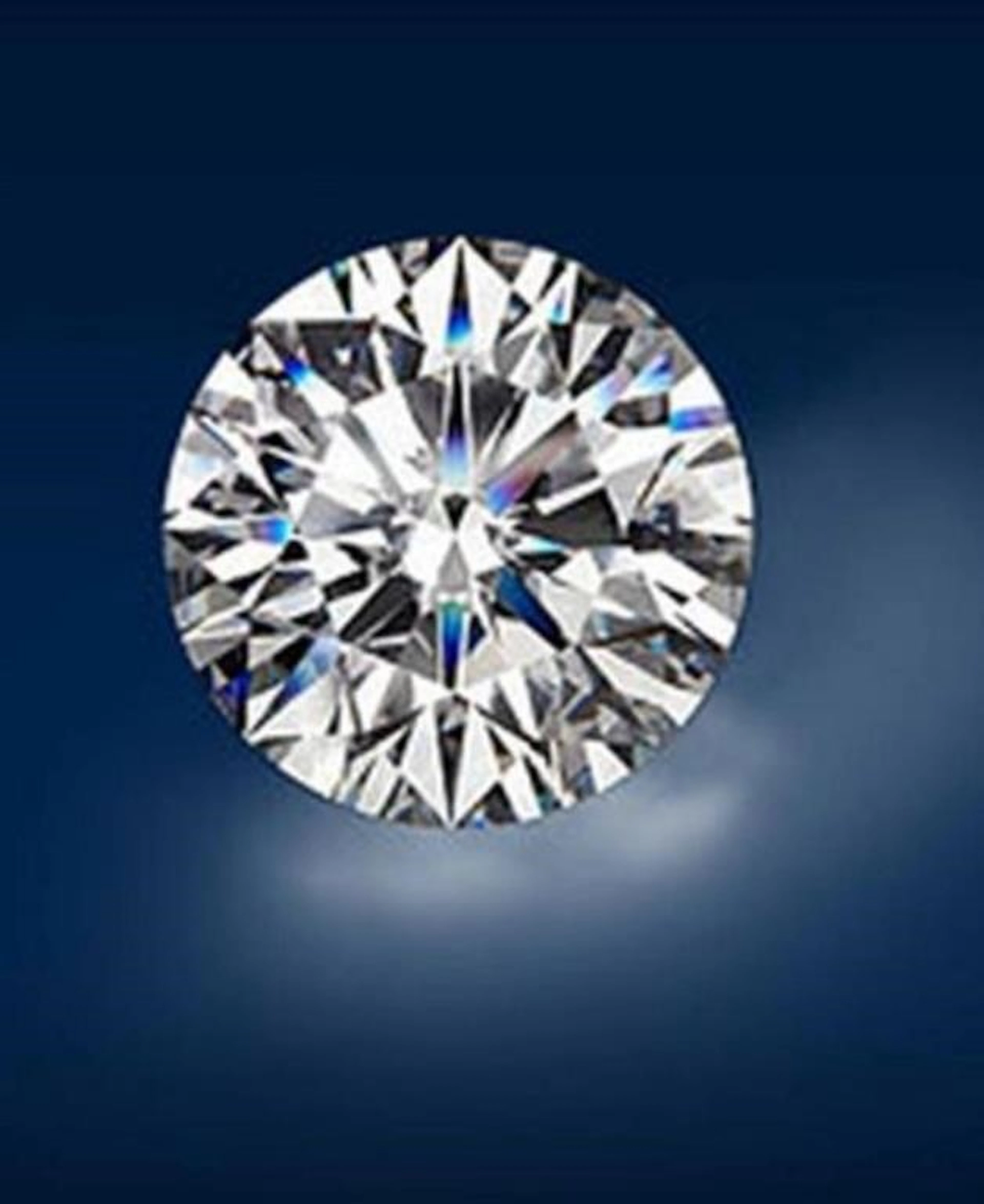 Dazzling Brilliant Lab Diamond 2 Carats -E/ VVS