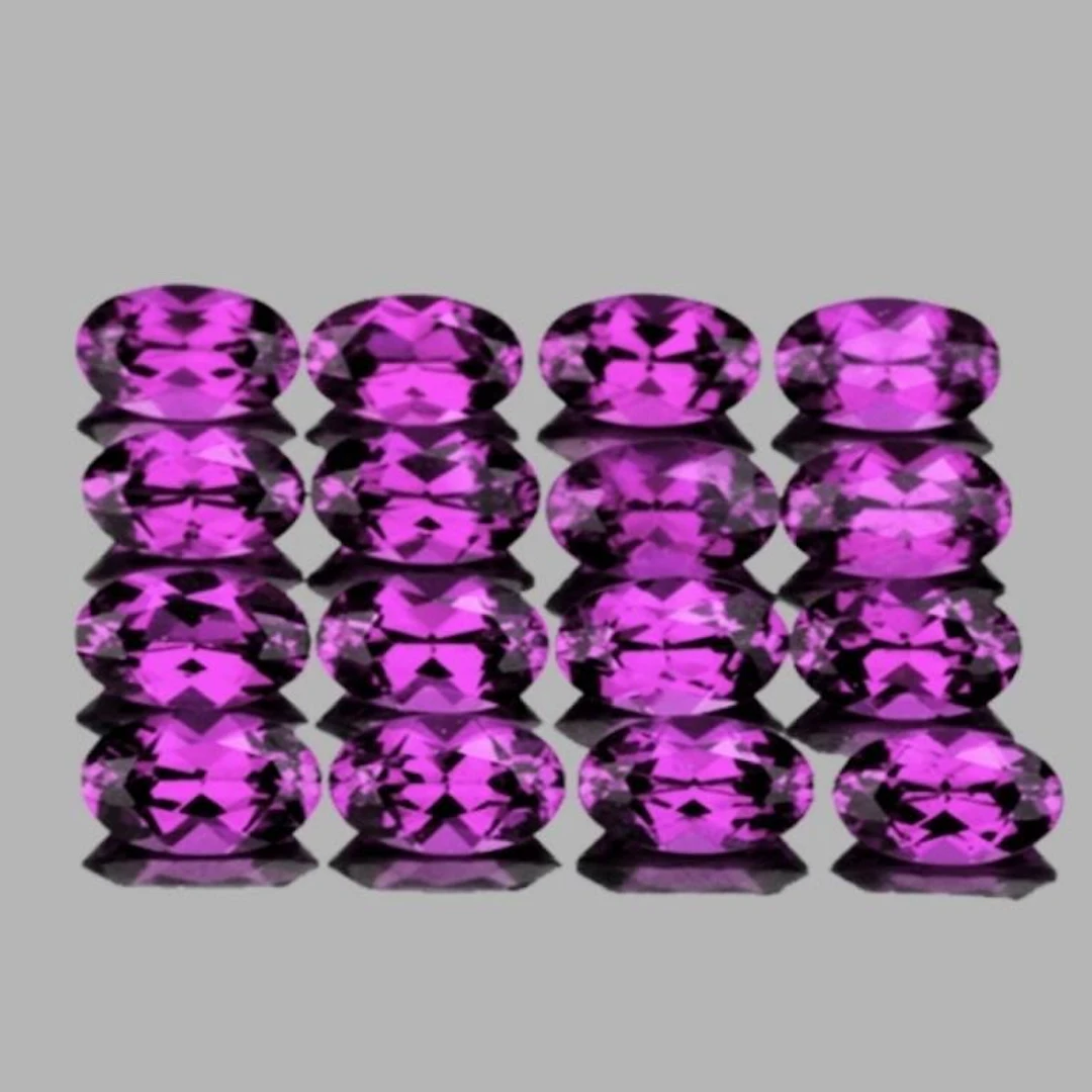 Natural Magenta Purple Rhodolite Garnet {Flawless-