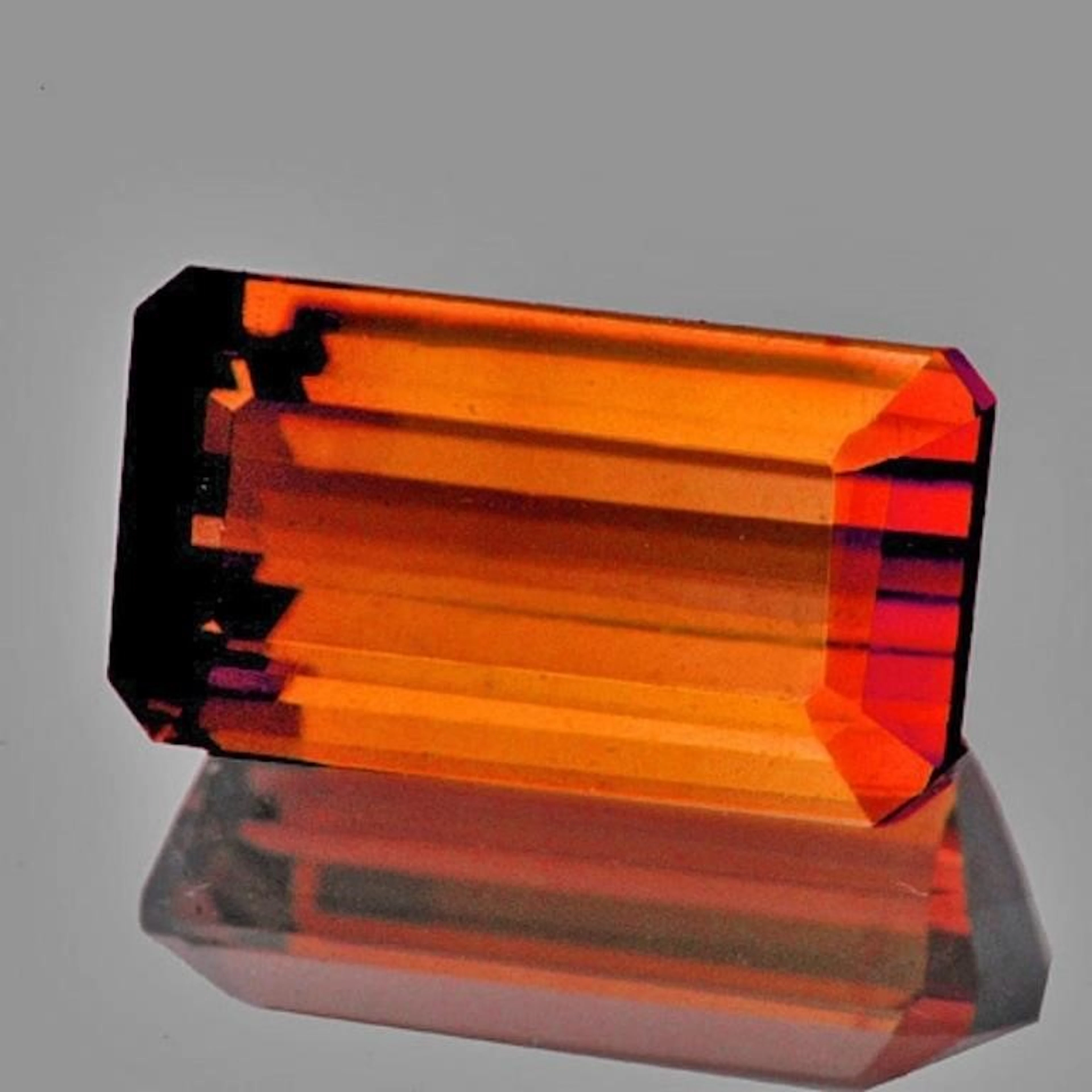 Natural Unheated Orange Red Zircon [Flawless-VVS]