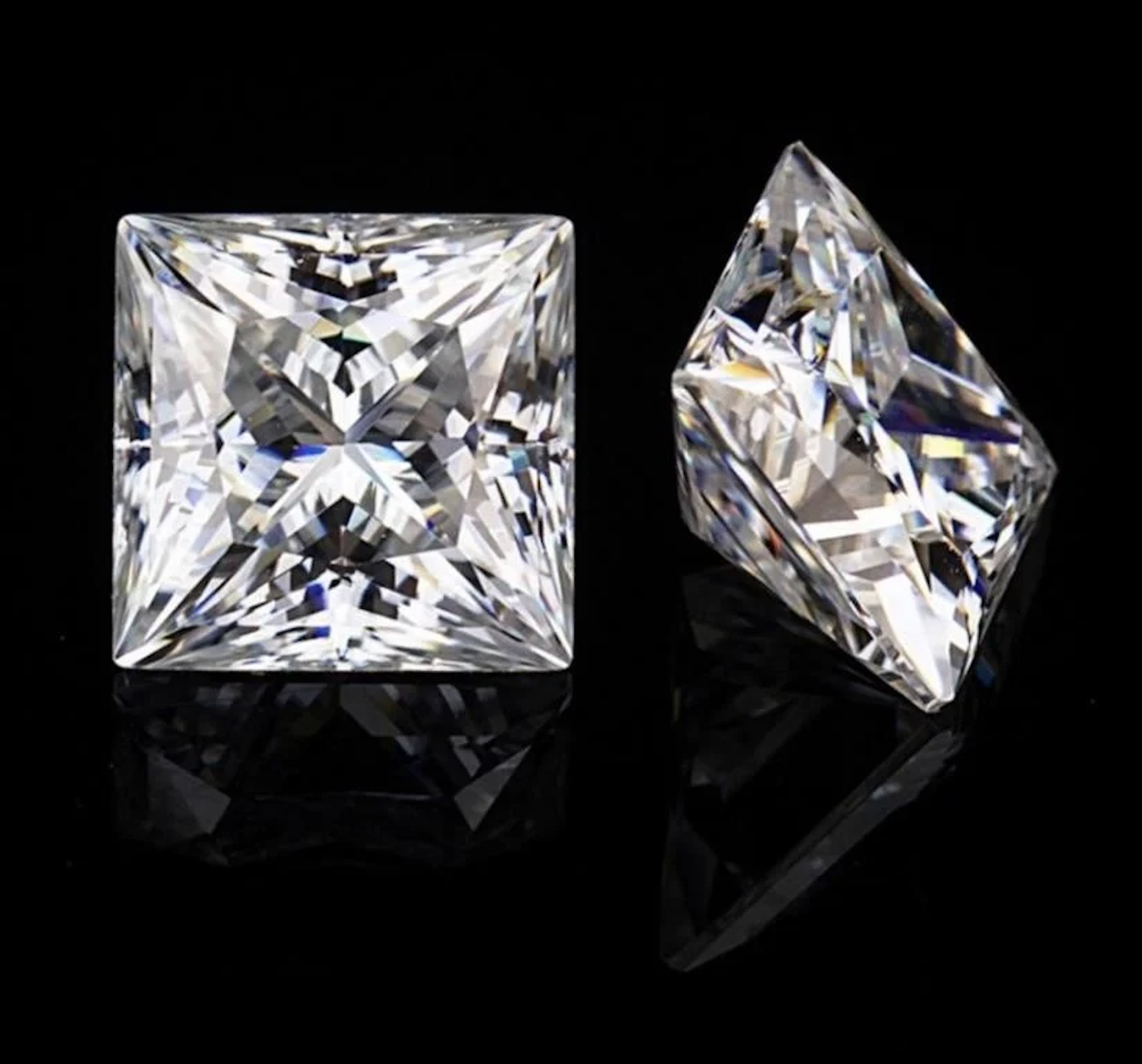 Stunning Princess Lab Diamond 2.00 Cts - E/VVS